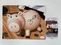 John Ratzenberger Signed Matte 8X10 Photo With JSA COA Toy Story Voice of Hamm