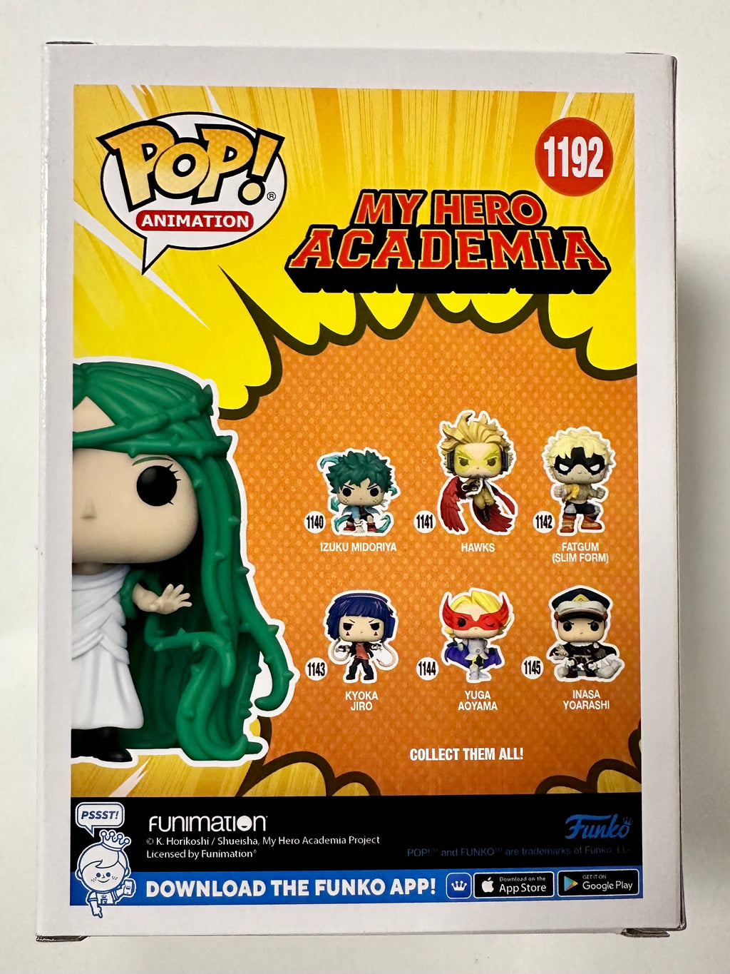 Funko Pop! Animation Ibara Shiozaki #1192 My Hero Academia MHA 2022 1B Exclusive