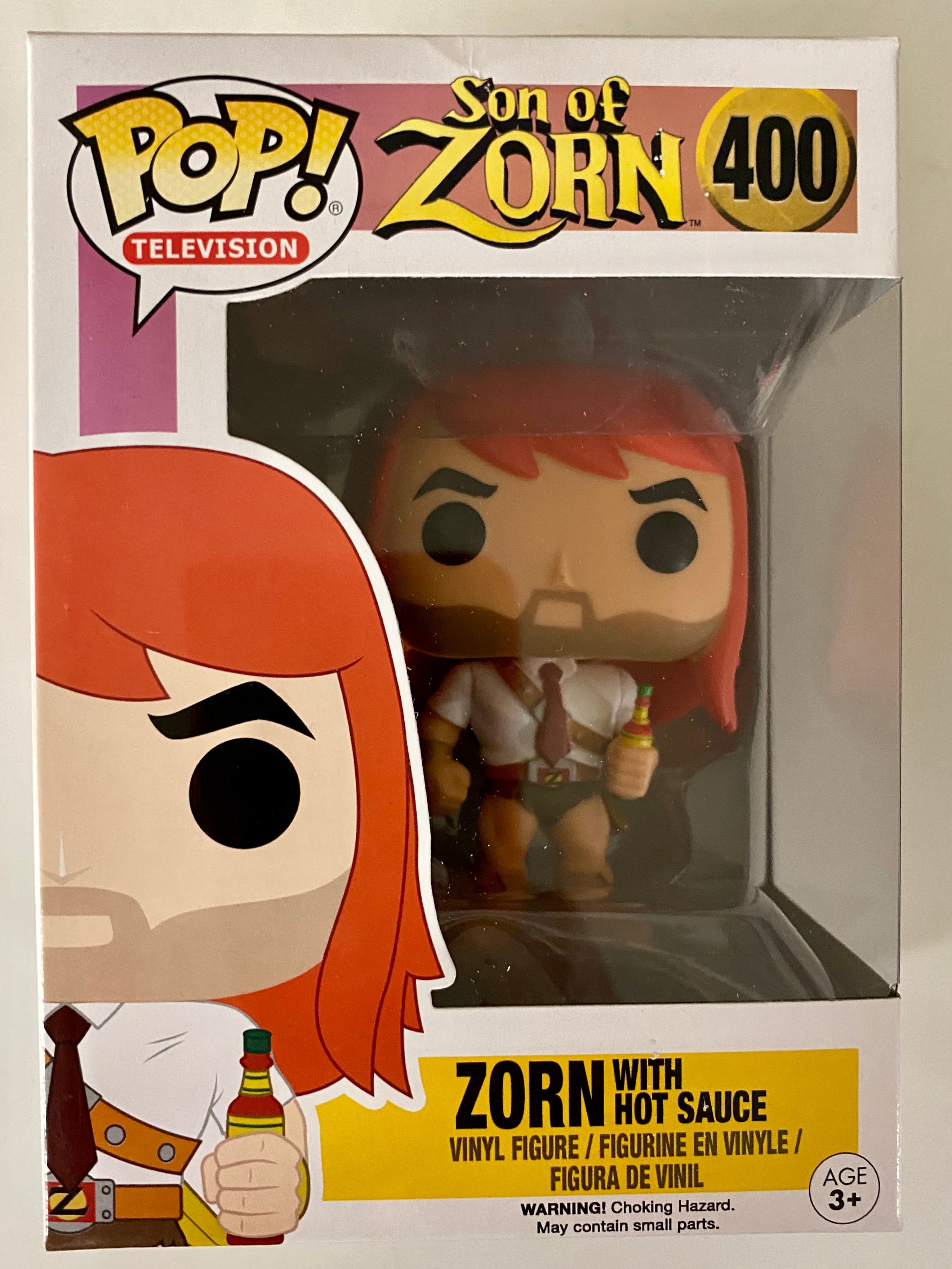 Funko Pop! Television Zorn Defender Of Zypheria W/ Hot Sauce #400 Vaulted 2016