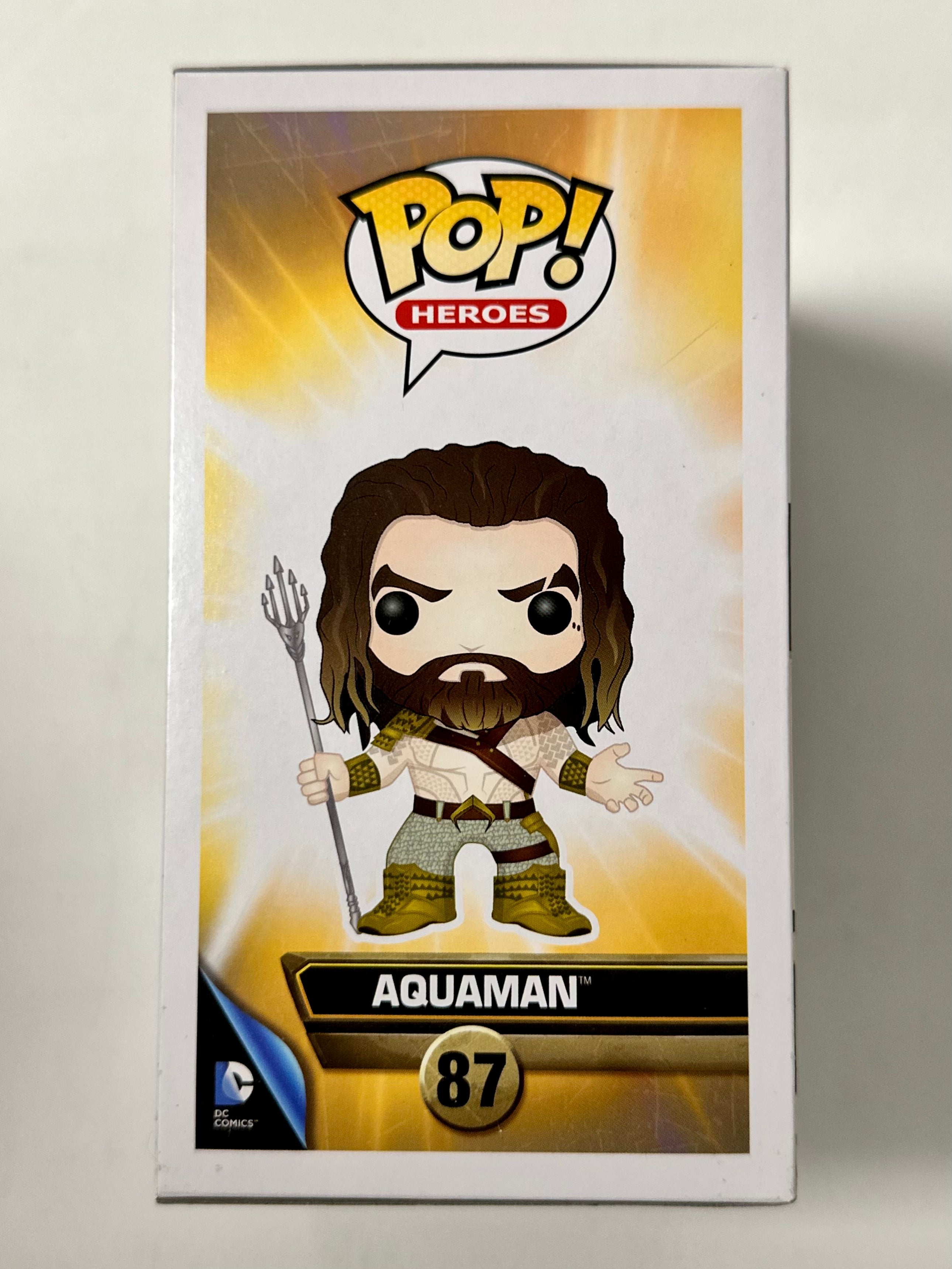 Funko Pop! DC Heroes Patina Aquaman #87 Batman V Superman 2015 Vaulted Exclusive