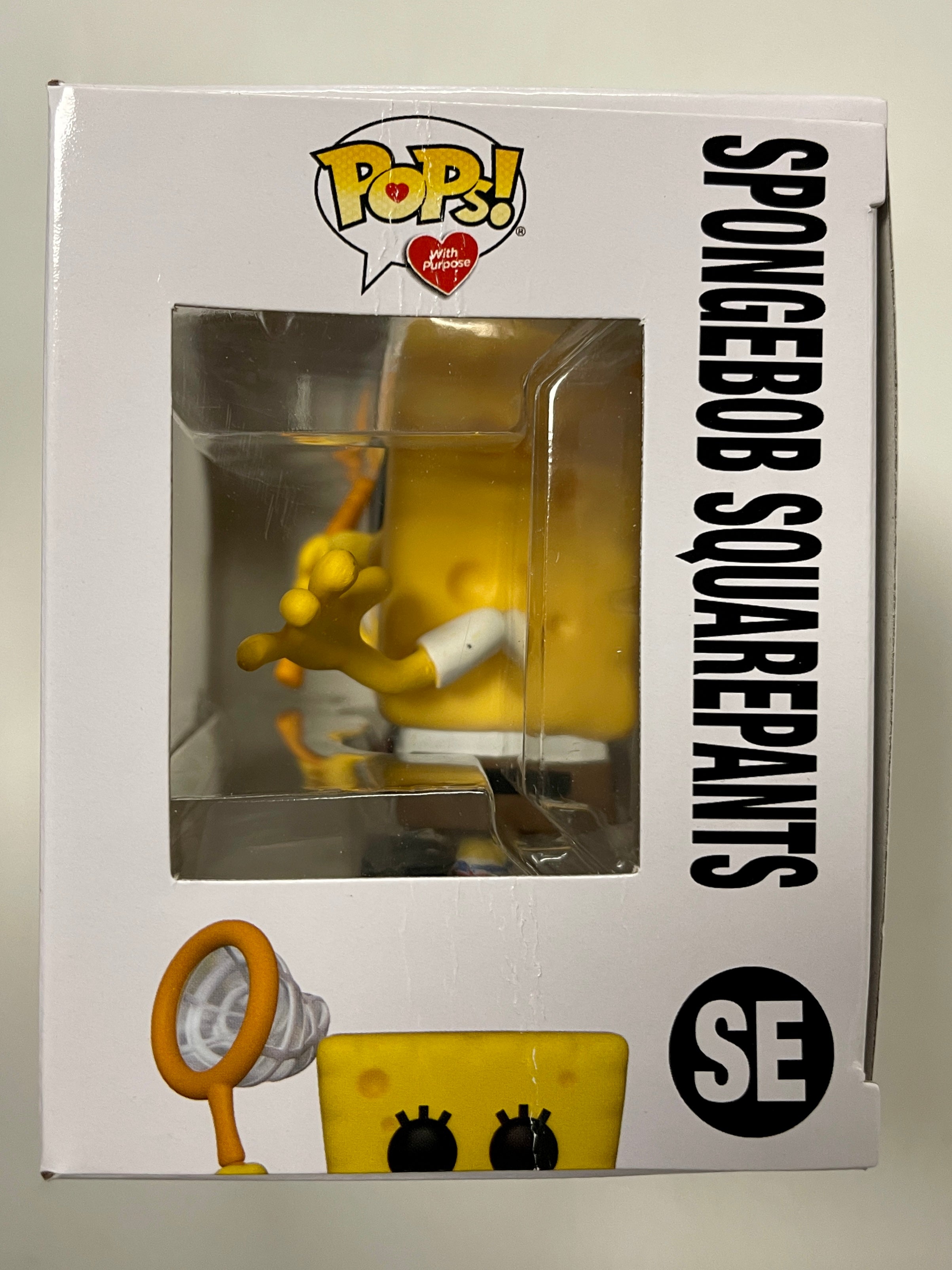 Funko Pop! Animation SpongeBob SquarePants W/ Net #SE 2021 Pops W/ Purpose 2021