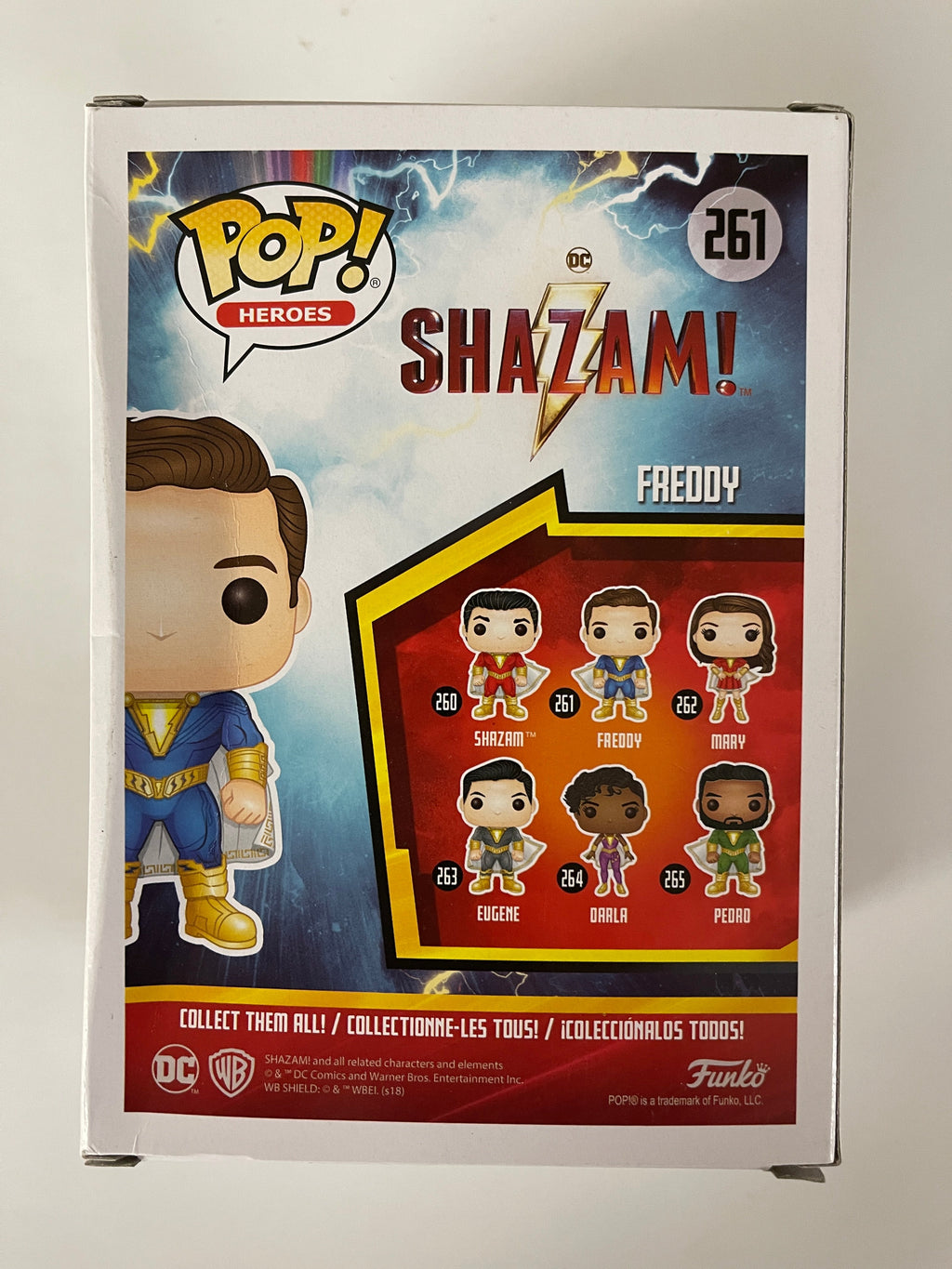 Funko Pop! Heroes Freddy #261 Shazam DC Super Heroes 2019 Vaulted