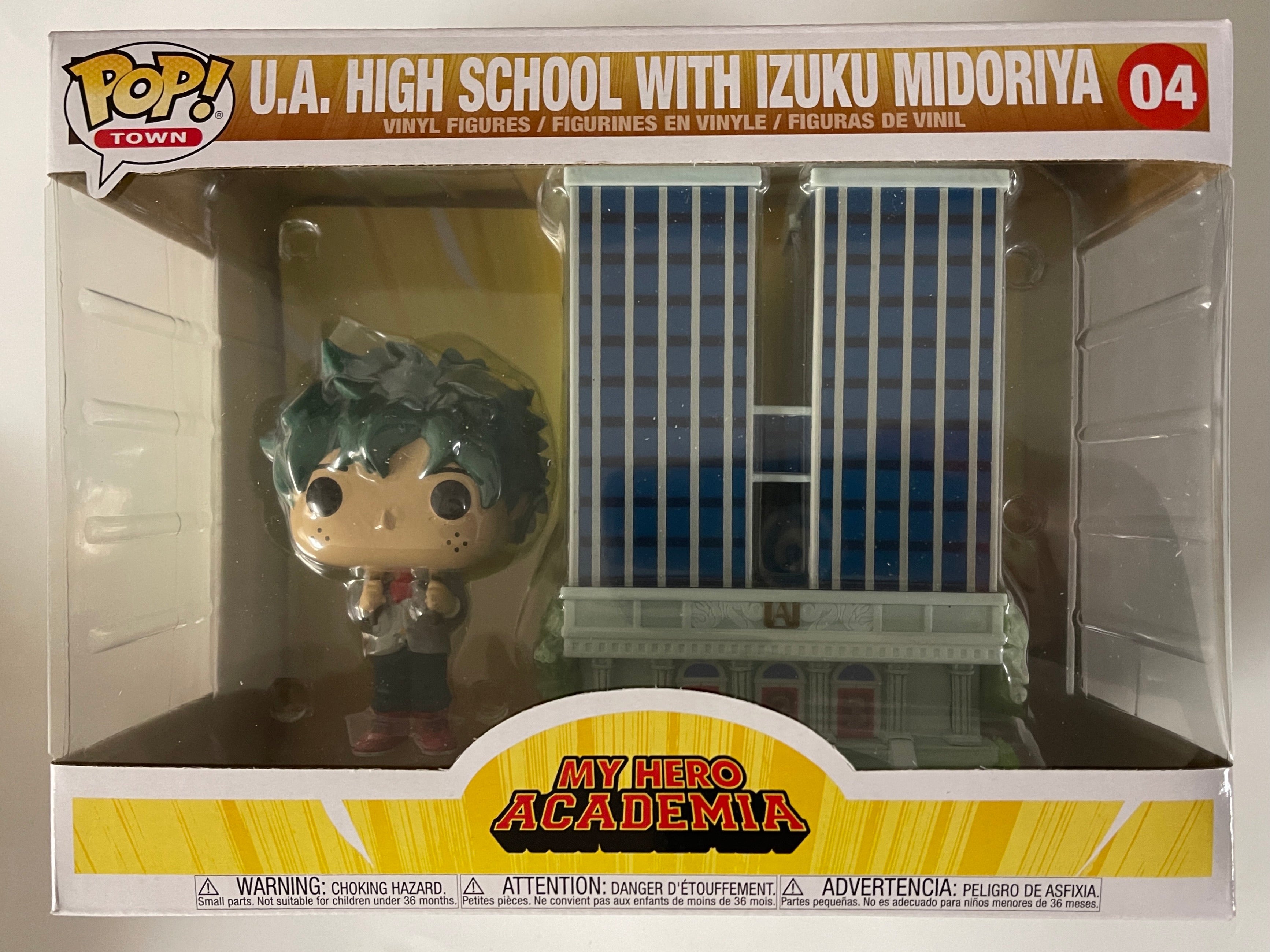 Funko Pop! Town U.A. High School With Izuku Midoriya #04 My Hero Academia Deku