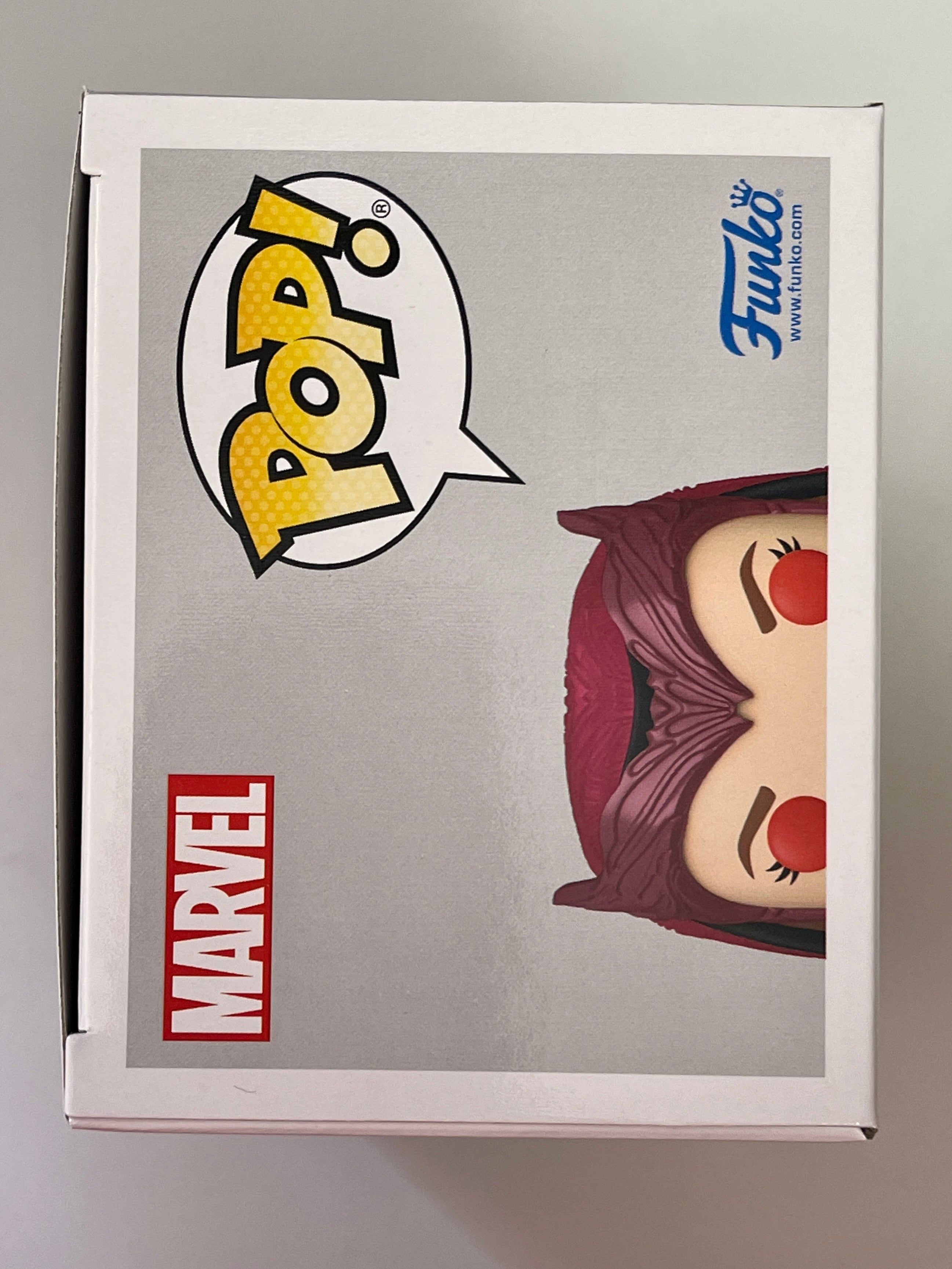 Funko Pop! Marvel Glow Scarlet Witch Levitating #823 WandaVision 2022 Exclusive