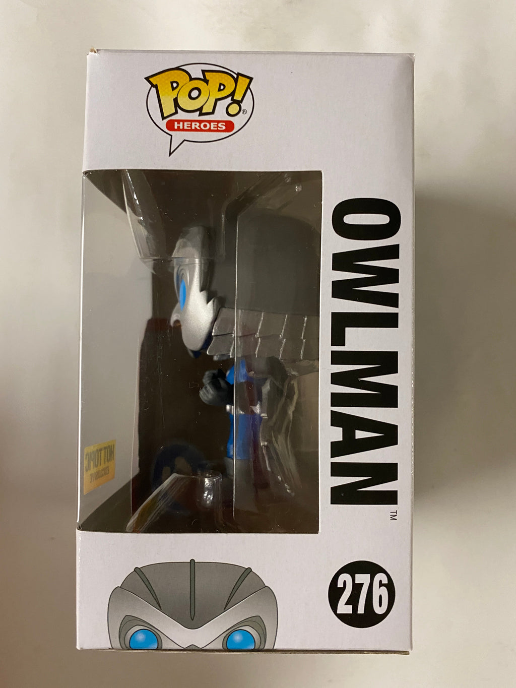 Funko Pop! DC Heroes Owlman #276 Hot Topic 2019 Vaulted Exclusive