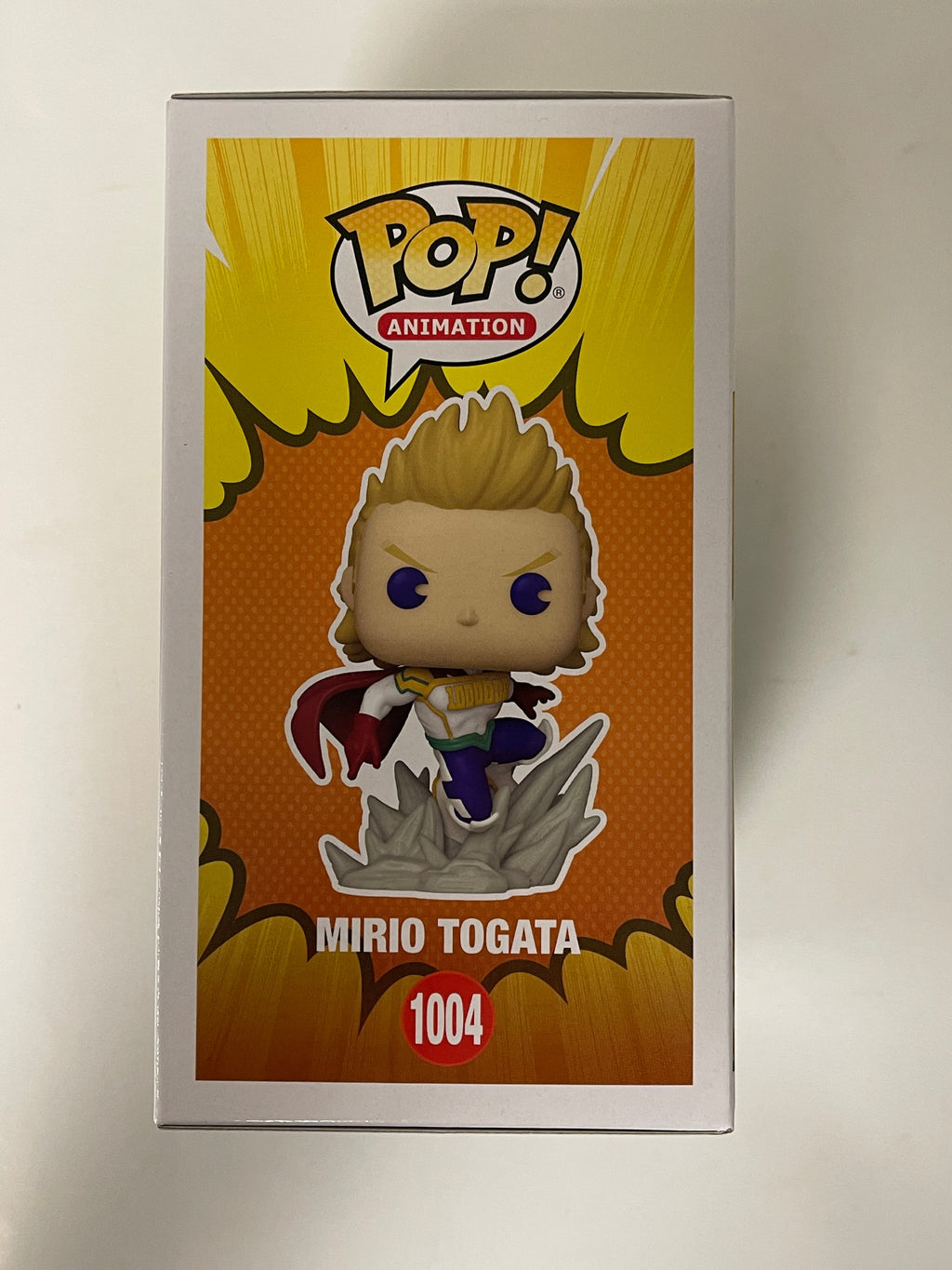 Funko Pop! Animation Mirio Togata #1004 My Hero Academia MHA 2021 Lemillion