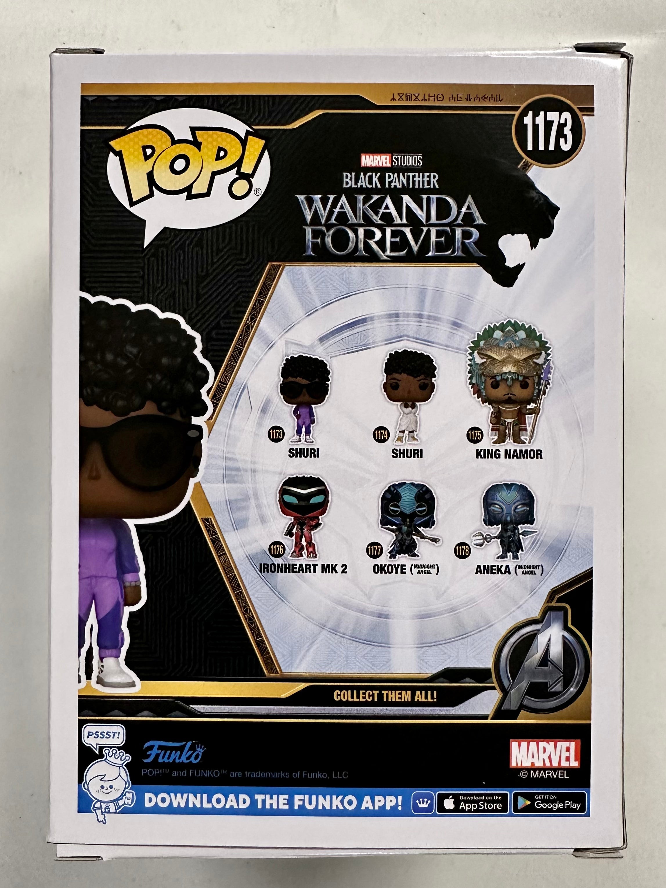 Funko Pop! Marvel Shuri In Tracksuit #1173 Black Panther Wakanda Forever 2022