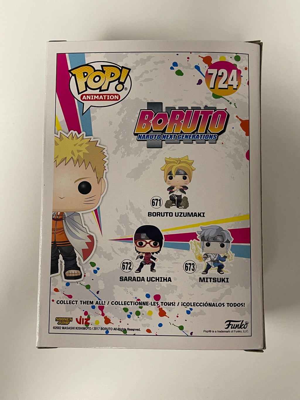 Funko Pop! Animation Naruto (Hokage) #724 Boruto AAA Anime 2020 Exclusive