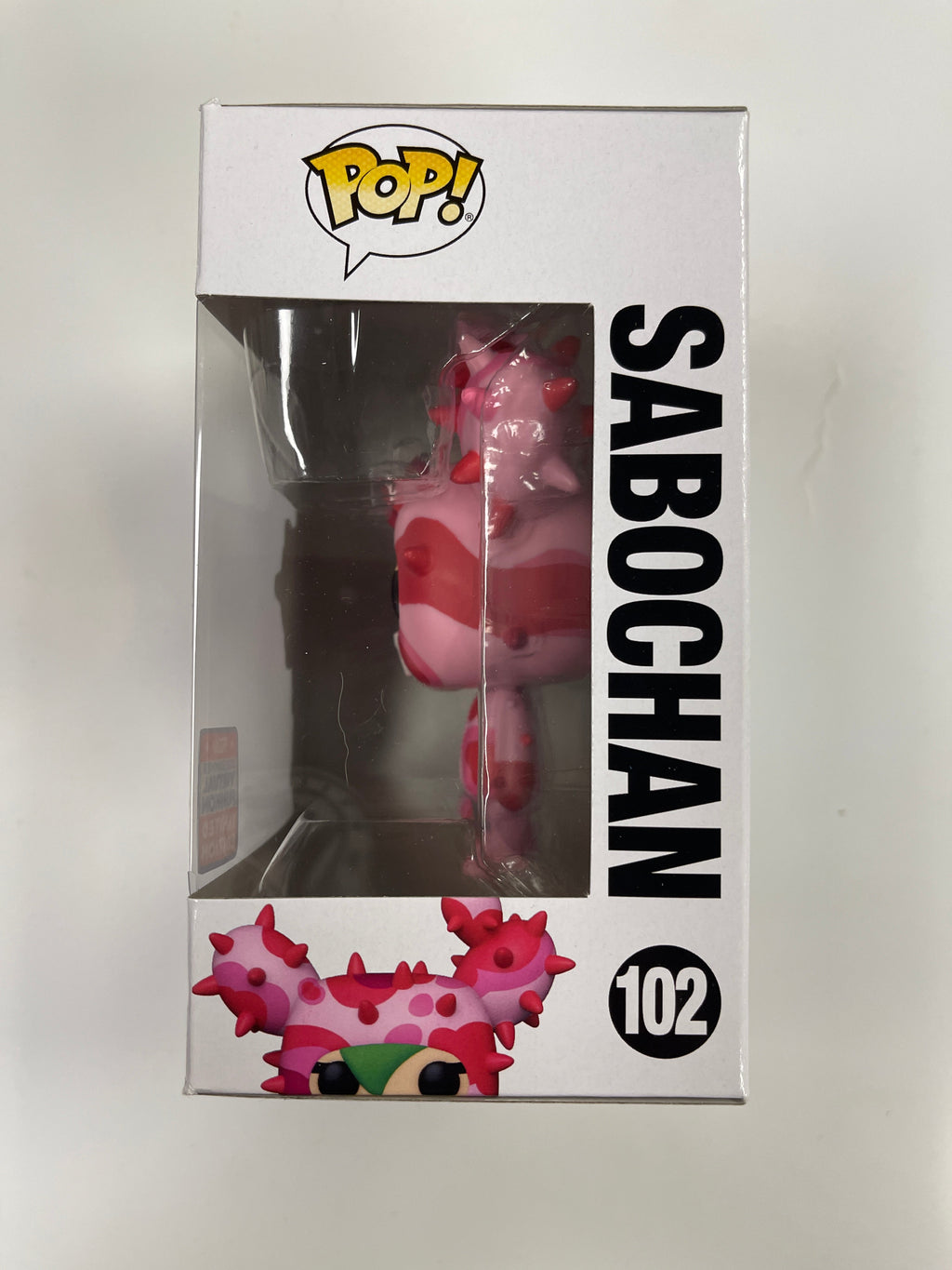 Funko Pop! Tokidoki Sabochan #102 Virtual Funkon 2021 Official Con Sticker