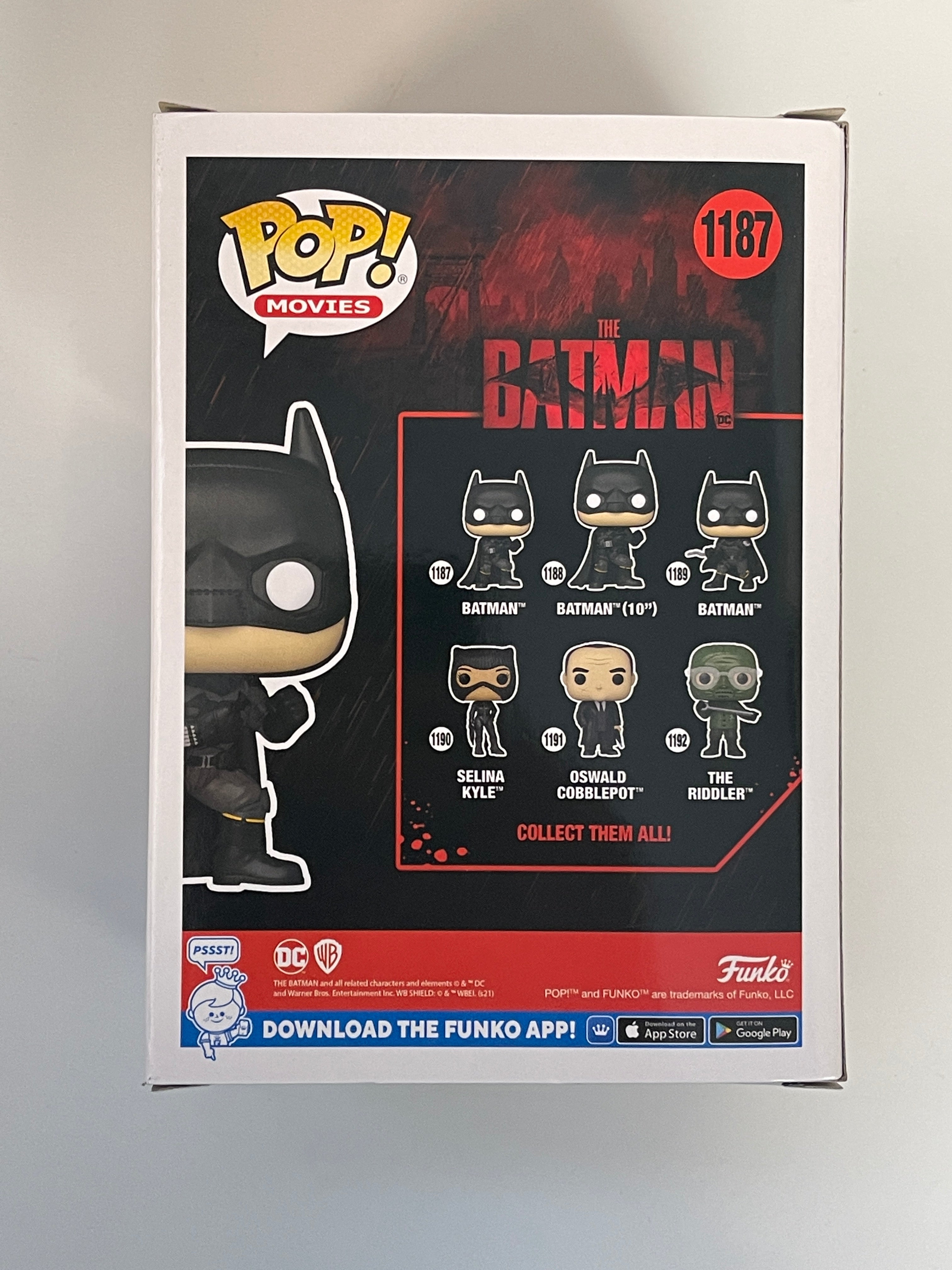 Funko Pop! Heroes The Batman (Fighting Stance) #1187 DC 2022