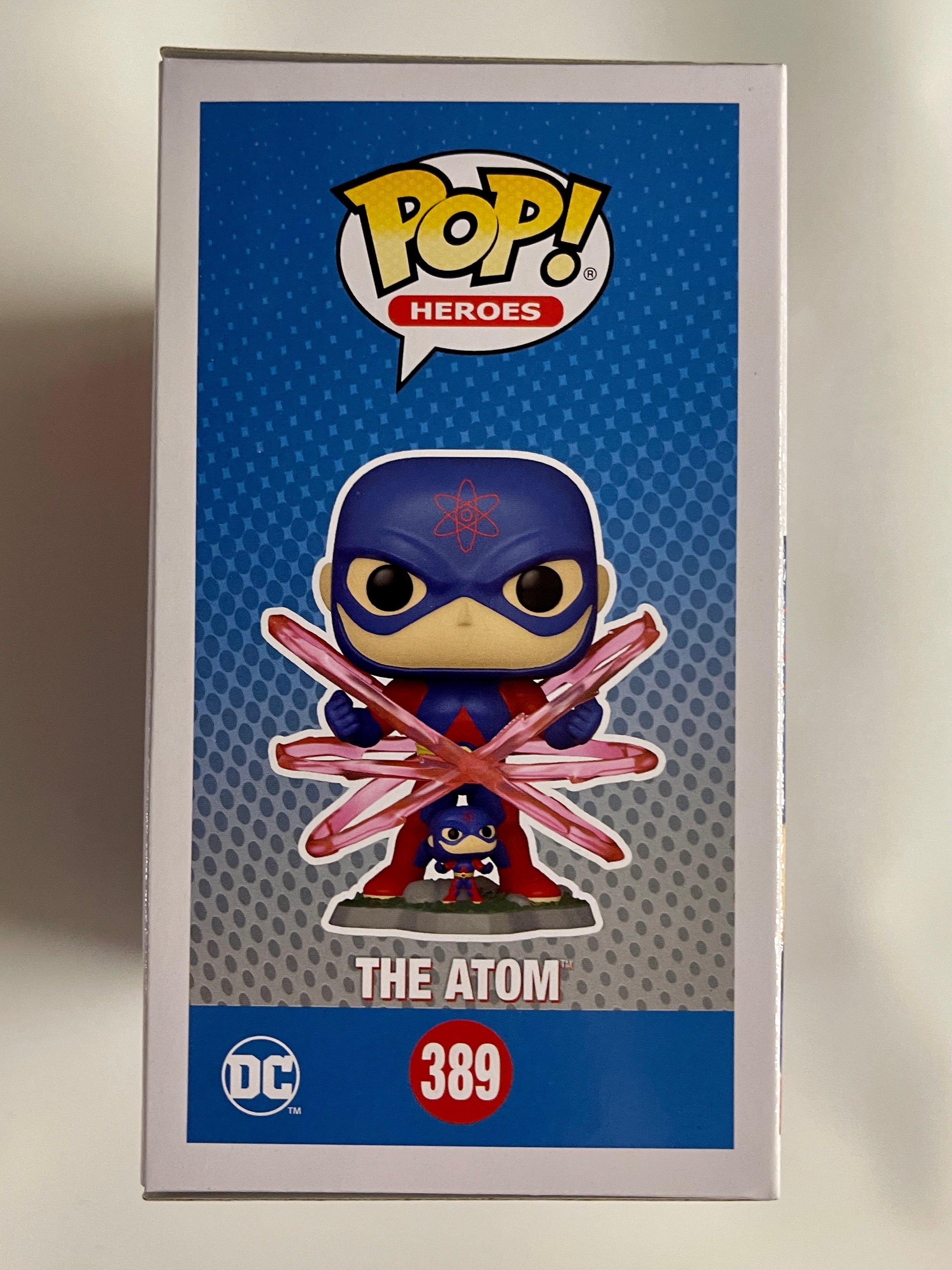 Funko Pop! DC Heroes Justice League The Atom #389 Wondrous Con 2021 Exclusive