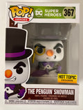 Funko Pop! DC Heroes The Penguin Snowman #367 Hot Topic Holiday Vaulted Exclusive
