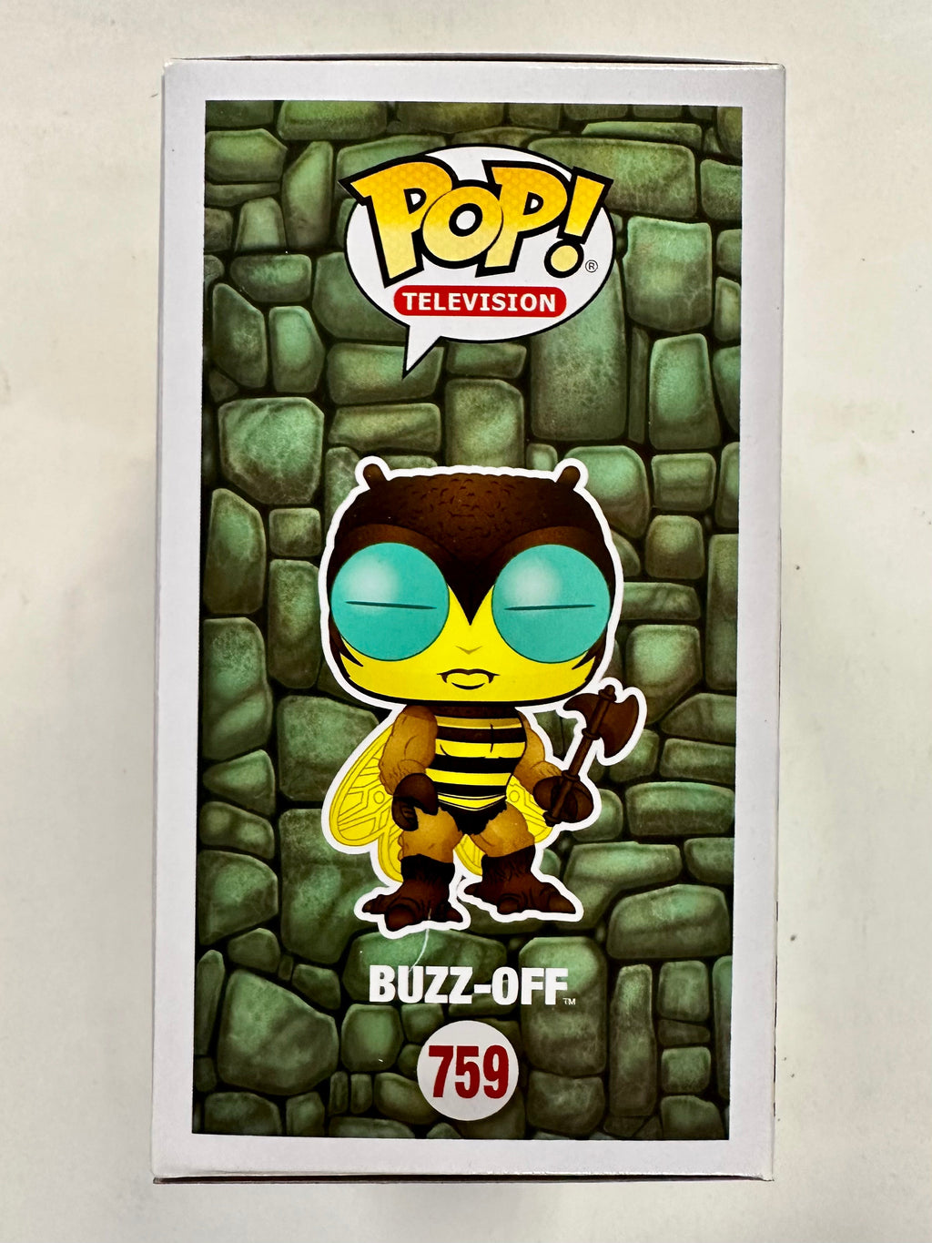 Funko Pop! Television Buzz-Off #759 Masters Of the Universe ECCC Spring Con 2019 Vaulted Exclusive
