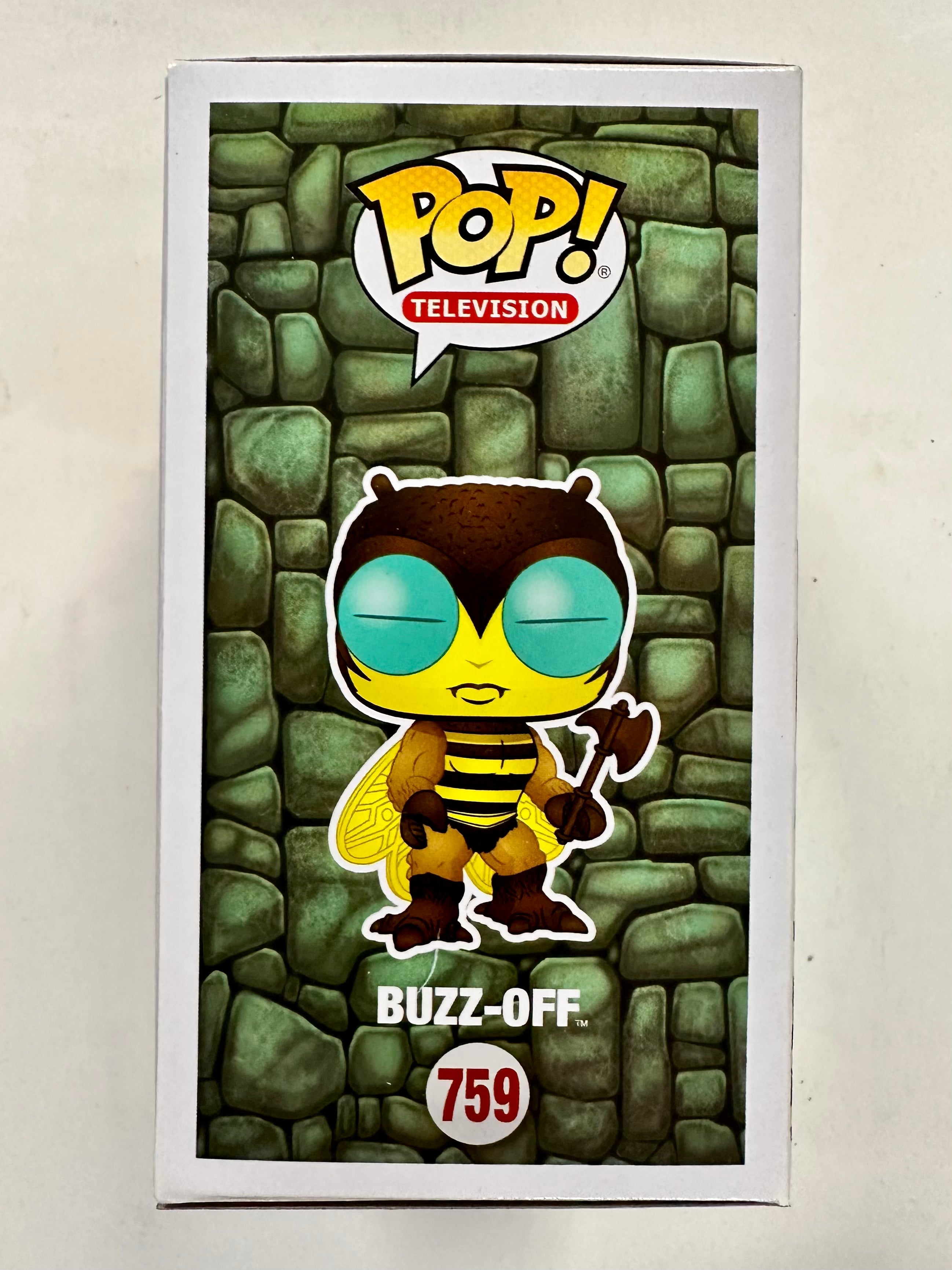 Funko Pop! Television Buzz-Off #759 Masters Of the Universe ECCC Spring Con 2019 Vaulted Exclusive