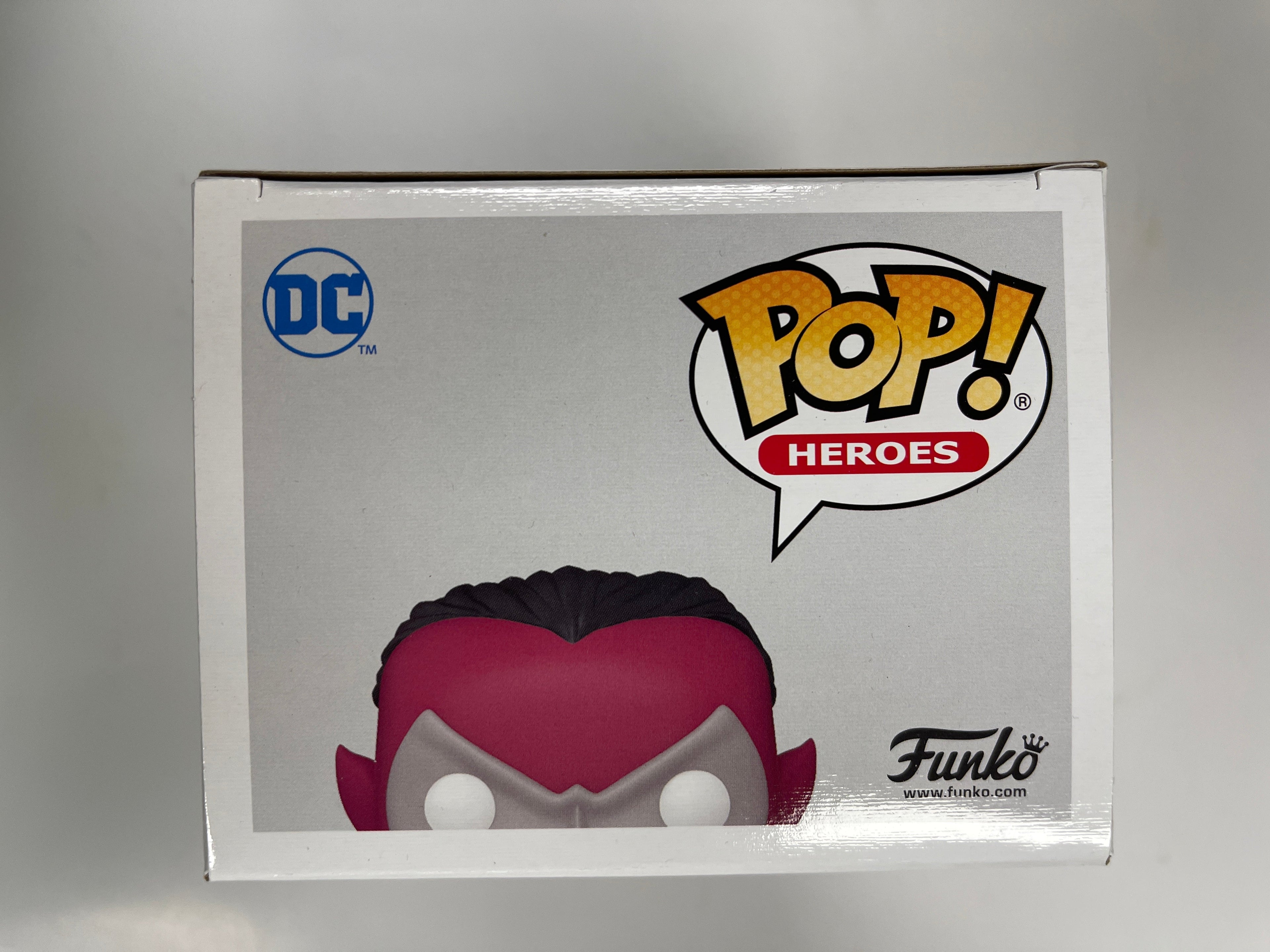 Funko Pop! DC Heroes White Lantern Sinestro #398 SDCC 2021 Summer Con Exclusive