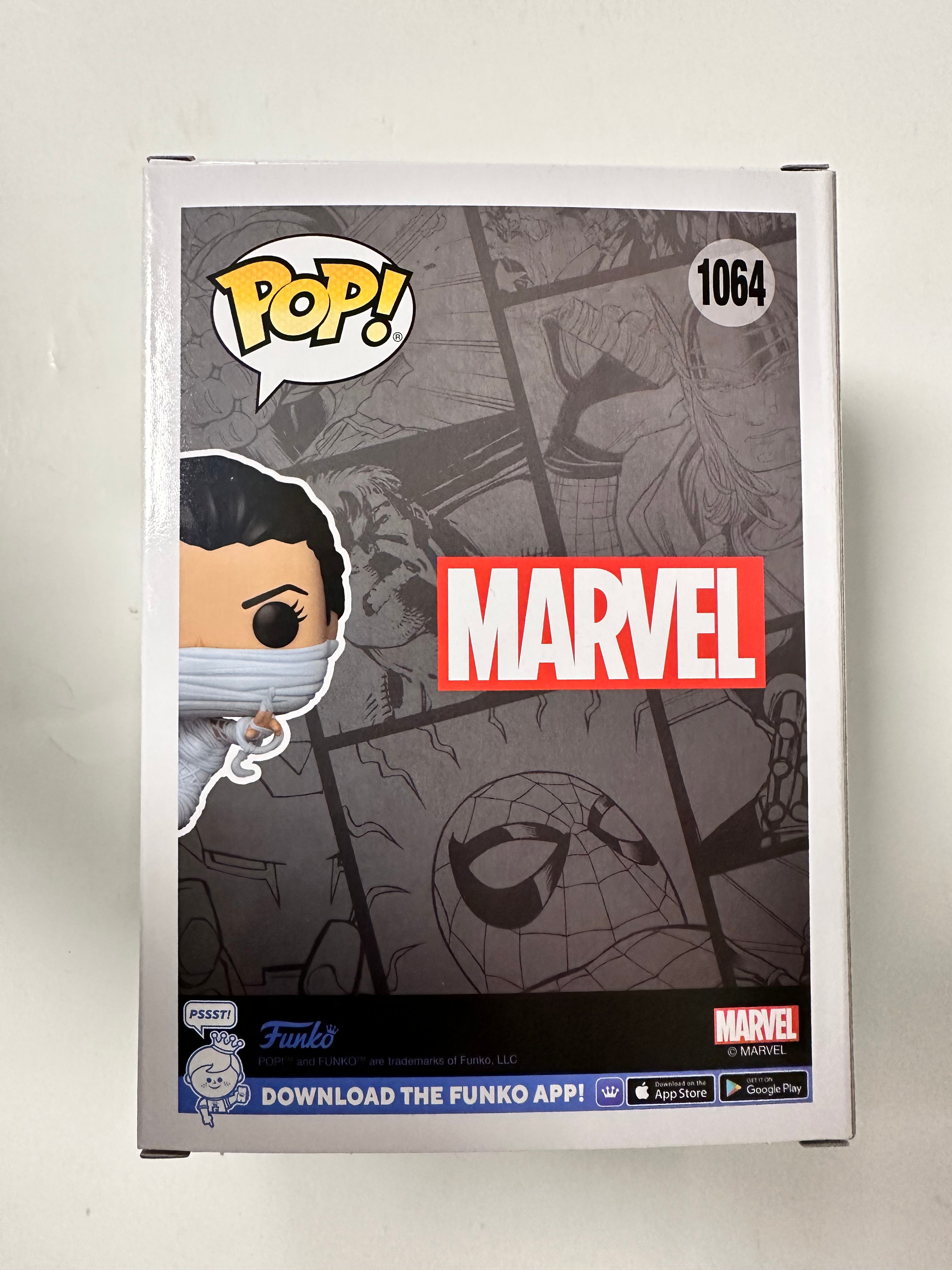 Funko Pop! Marvel Silk (Cindy Moon) Swinging #1064 Spider-Man SDCC 2022 Summer Con Exclusive