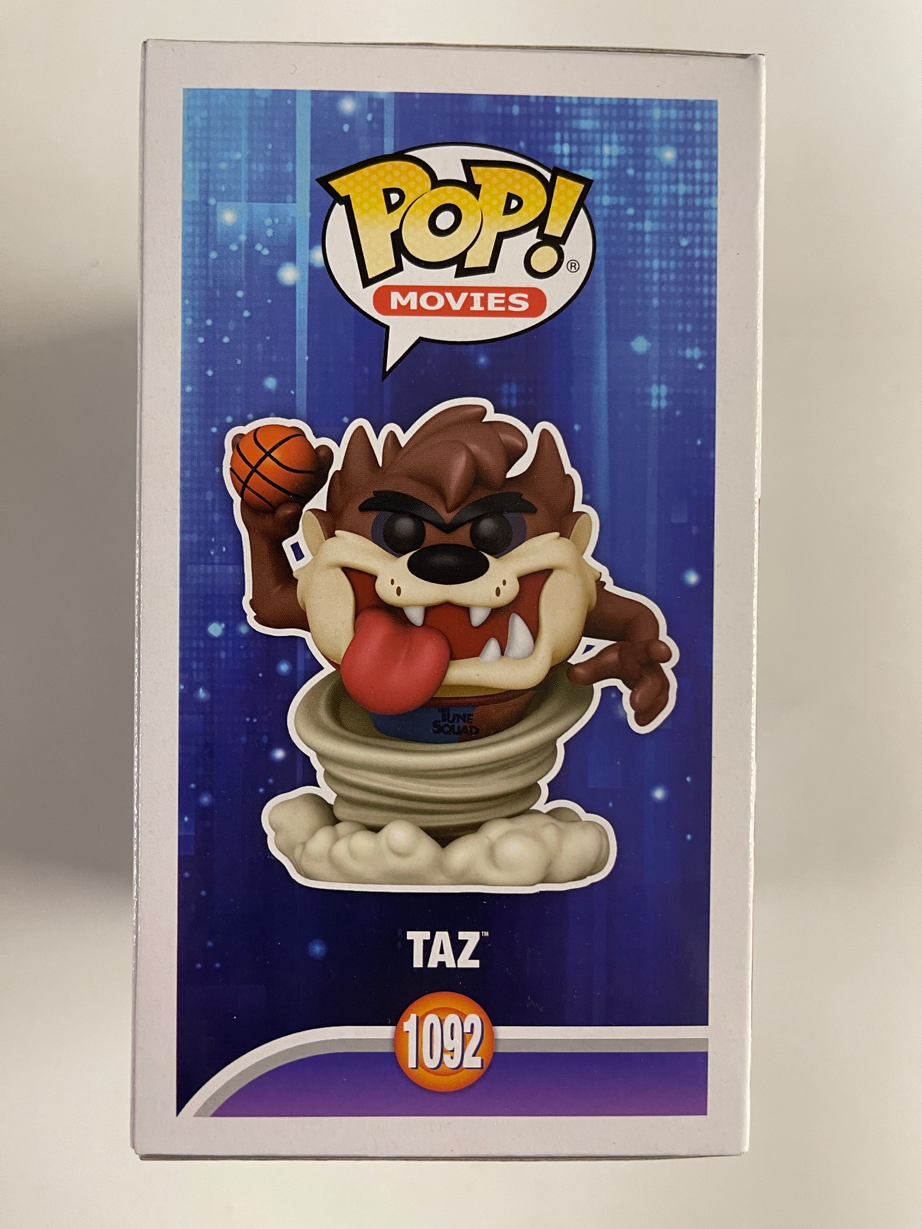 Funko Pop! Movies Flocked Taz #1092 Space Jam A New Legacy Walmart Exclusive