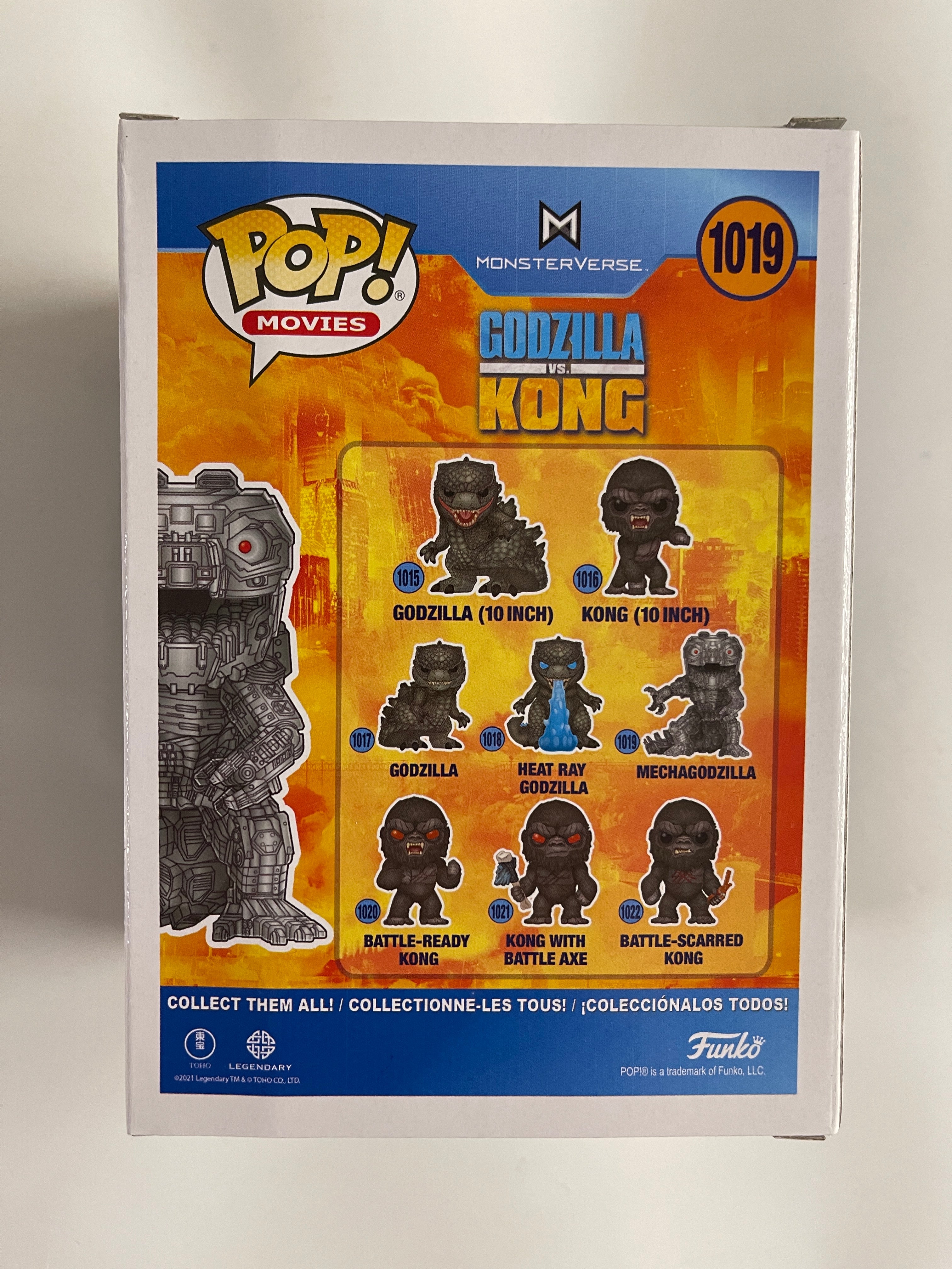 Funko Pop! Movies MechaGodzilla #1019 Godzilla Vs. Kong 2021 Monsterverse