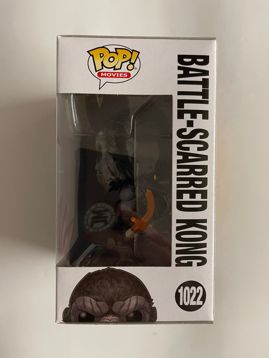 Funko Pop! Movies Battle Scarred King Kong #1022 Godzilla Vs. Kong 2021
