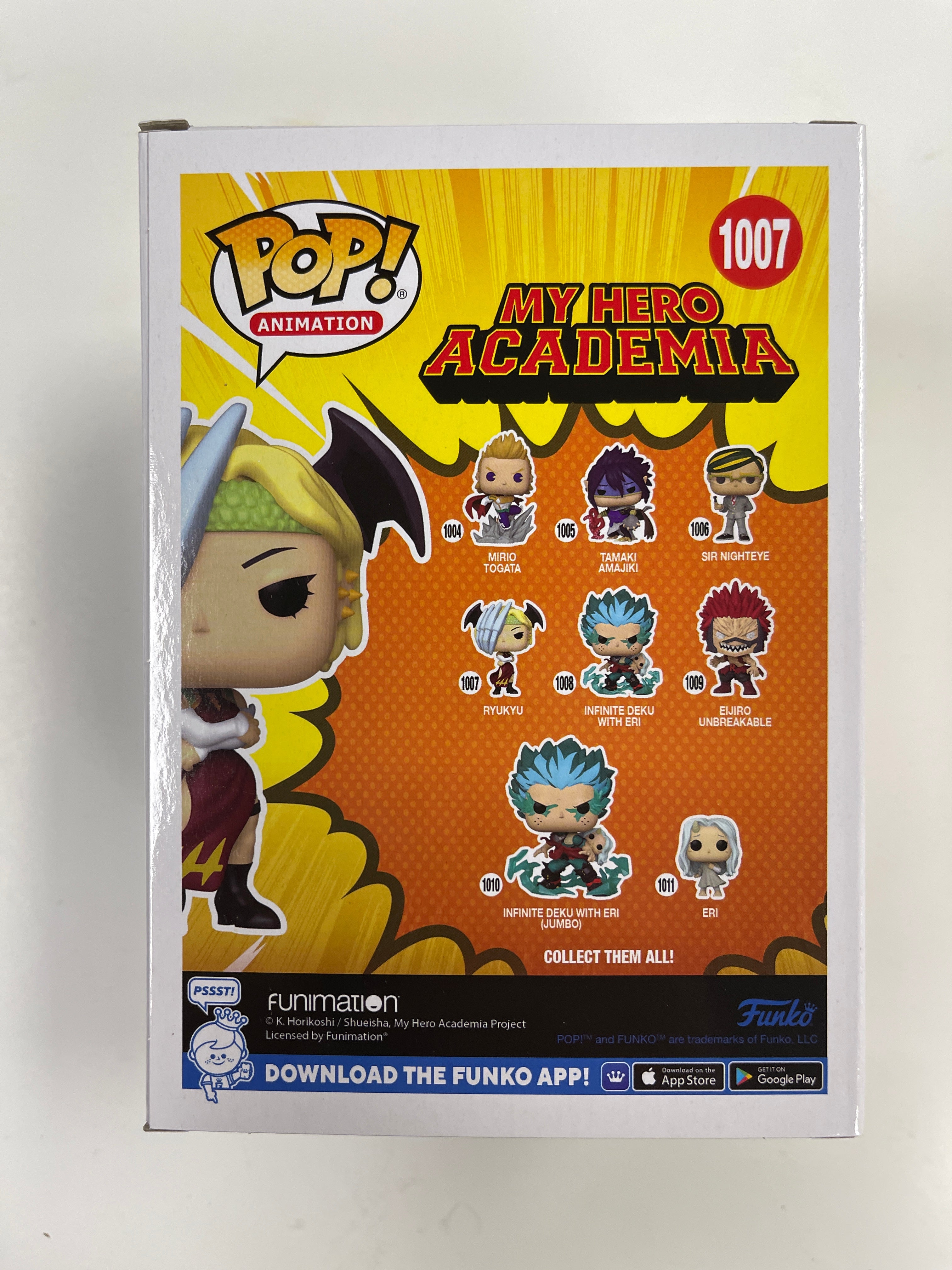 Funko Pop! Animation Ryukyu #1007 My Hero Academia MHA 2021 Plus Ultra Dragoon