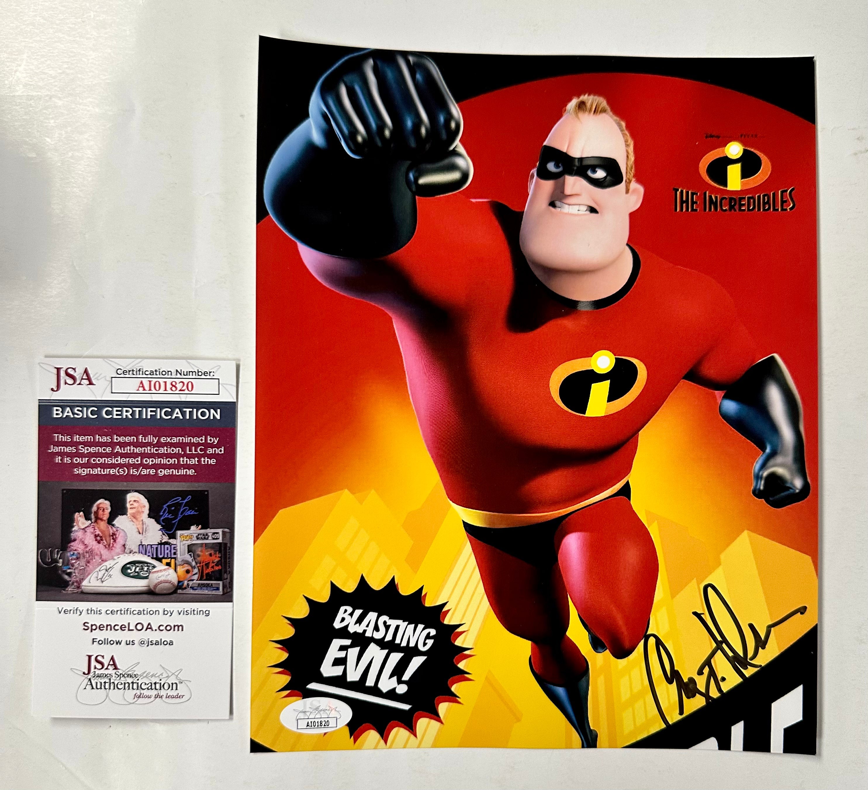 craig-t-nelson-signed-mr-incredible-disney-the-incredibles-8x10-photo-with-jsa-coa