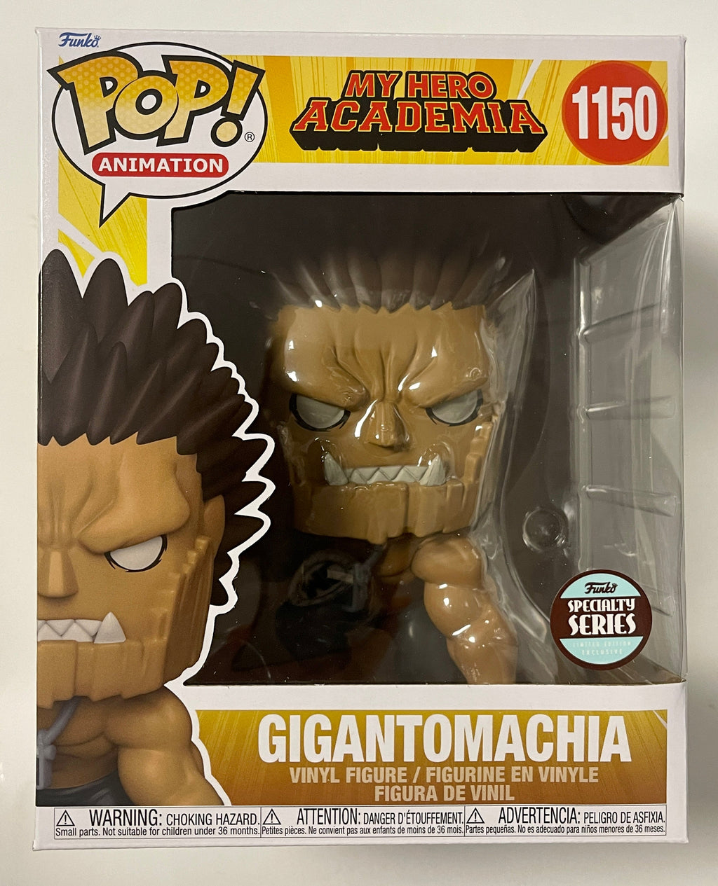 Funko Pop! Animation 6” Gigantomachia #1150 My Hero Academia MHA 2022 Specialty Series Exclusive