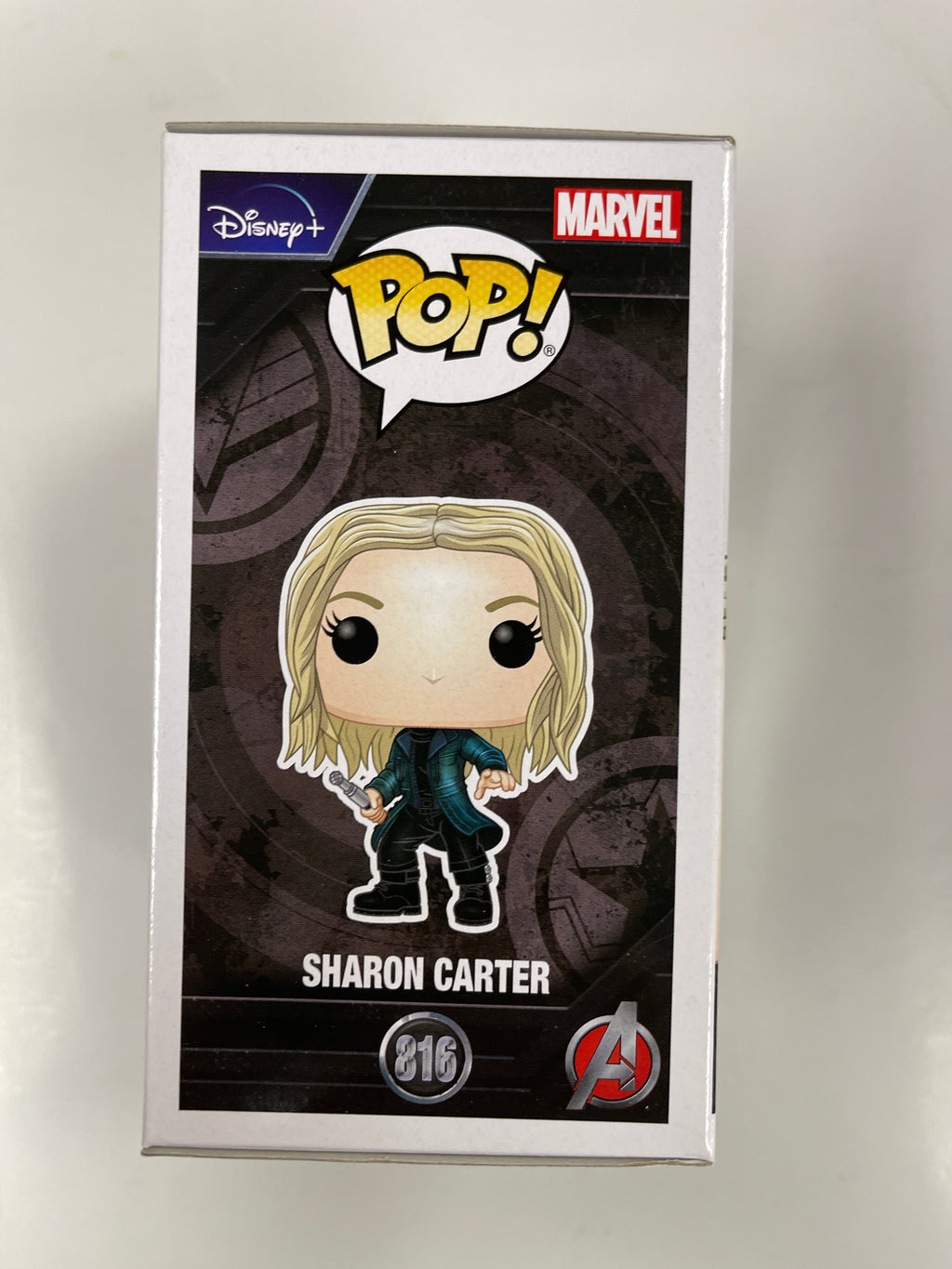Funko Pop! Sharon Carter #816 Marvel Falcon & The Winter Soldier Studios Disney