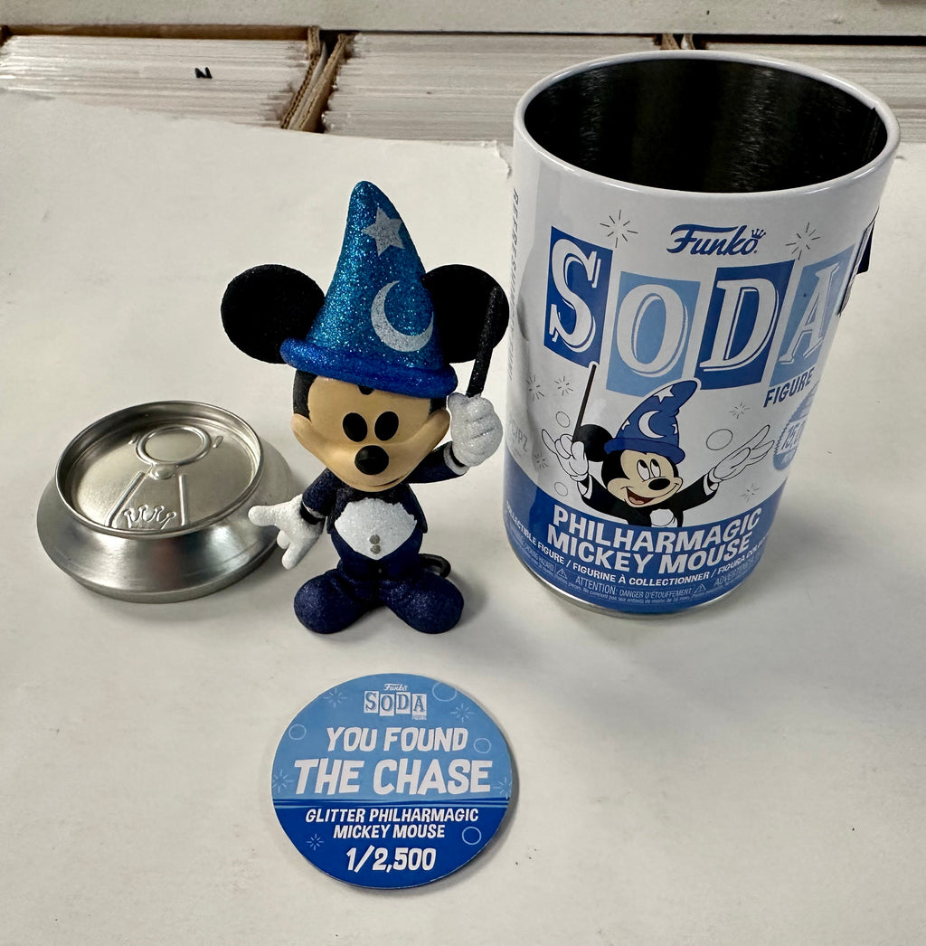 Funko Soda Philharmagic Mickey Diamond Chase 1:2500 D23 Expo 2022 Con Exclusive