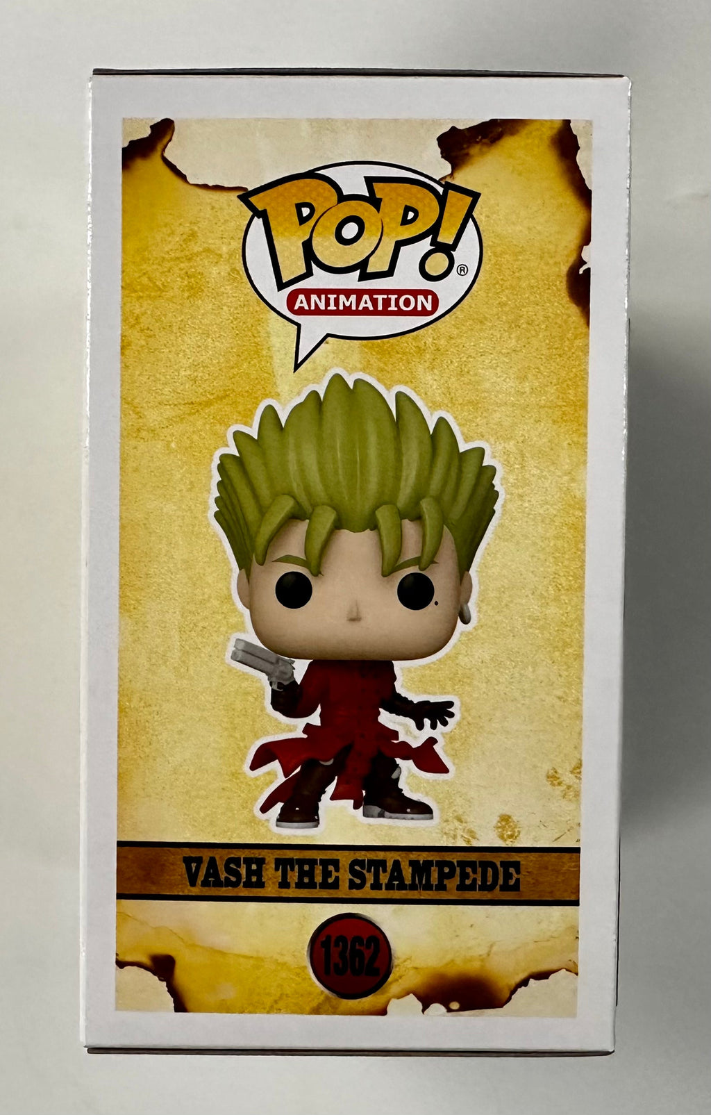 Funko Pop! Animation Vash The Stampede #1362 Trigun 2023
