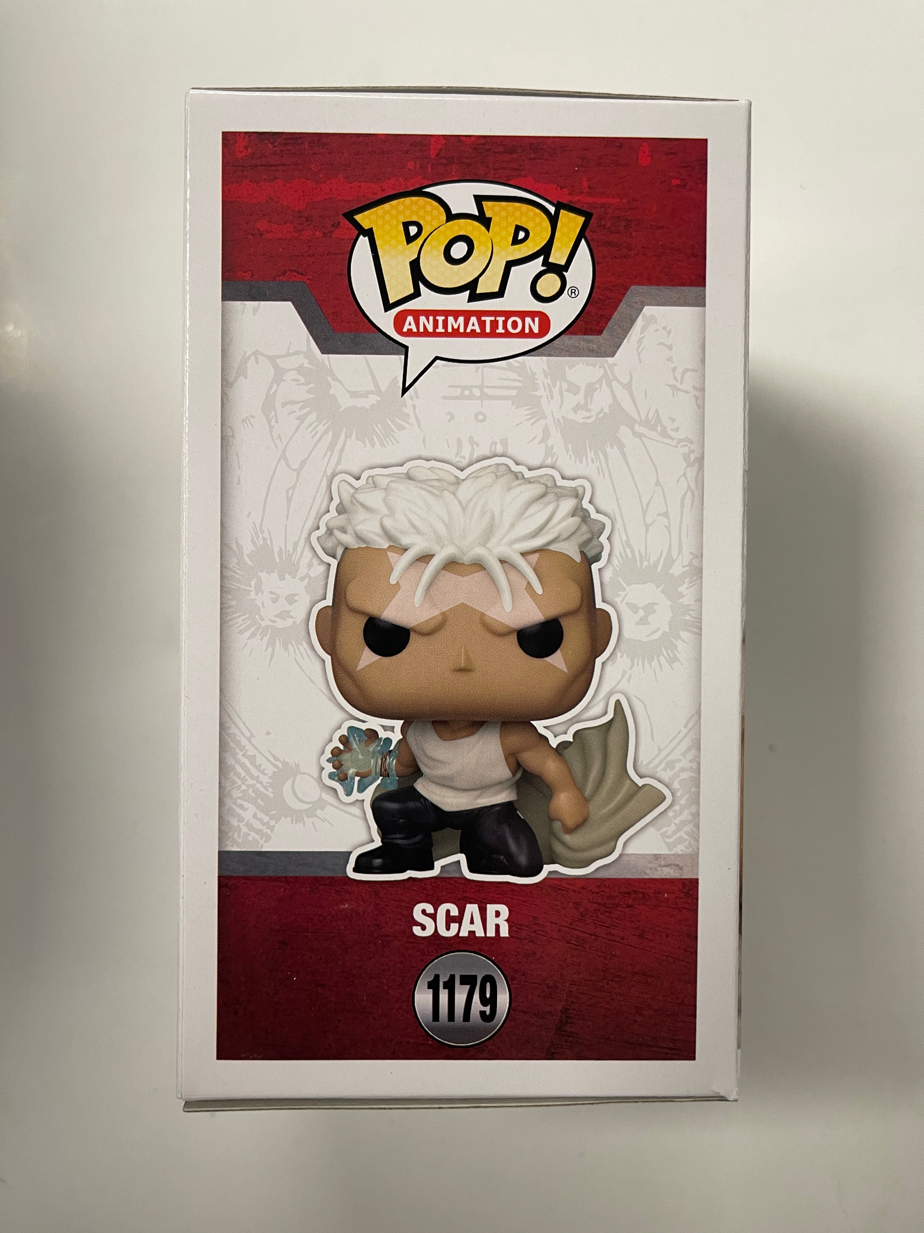 Funko Pop! Animation Scar #1179 FullMetal Alchemist Brotherhood 2022