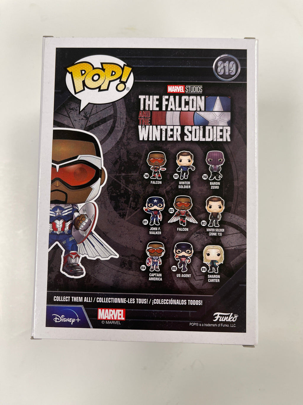 Funko Pop! Marvel Sam Wilson Captain America #819 GameStop Exclusive