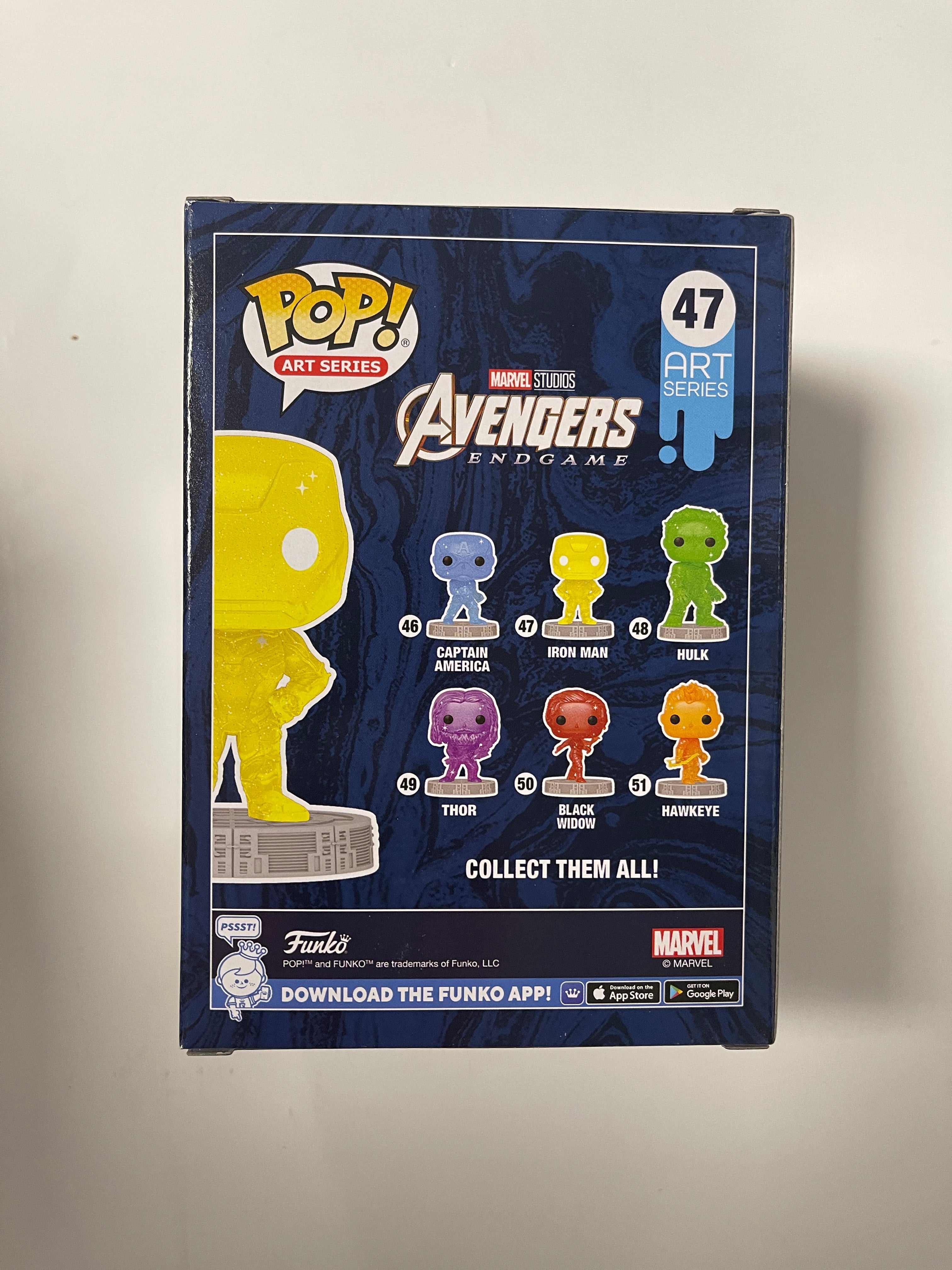 Funko Pop! Marvel Studios Iron Man #47 Infinity Saga Art Series 2021 Exclusive
