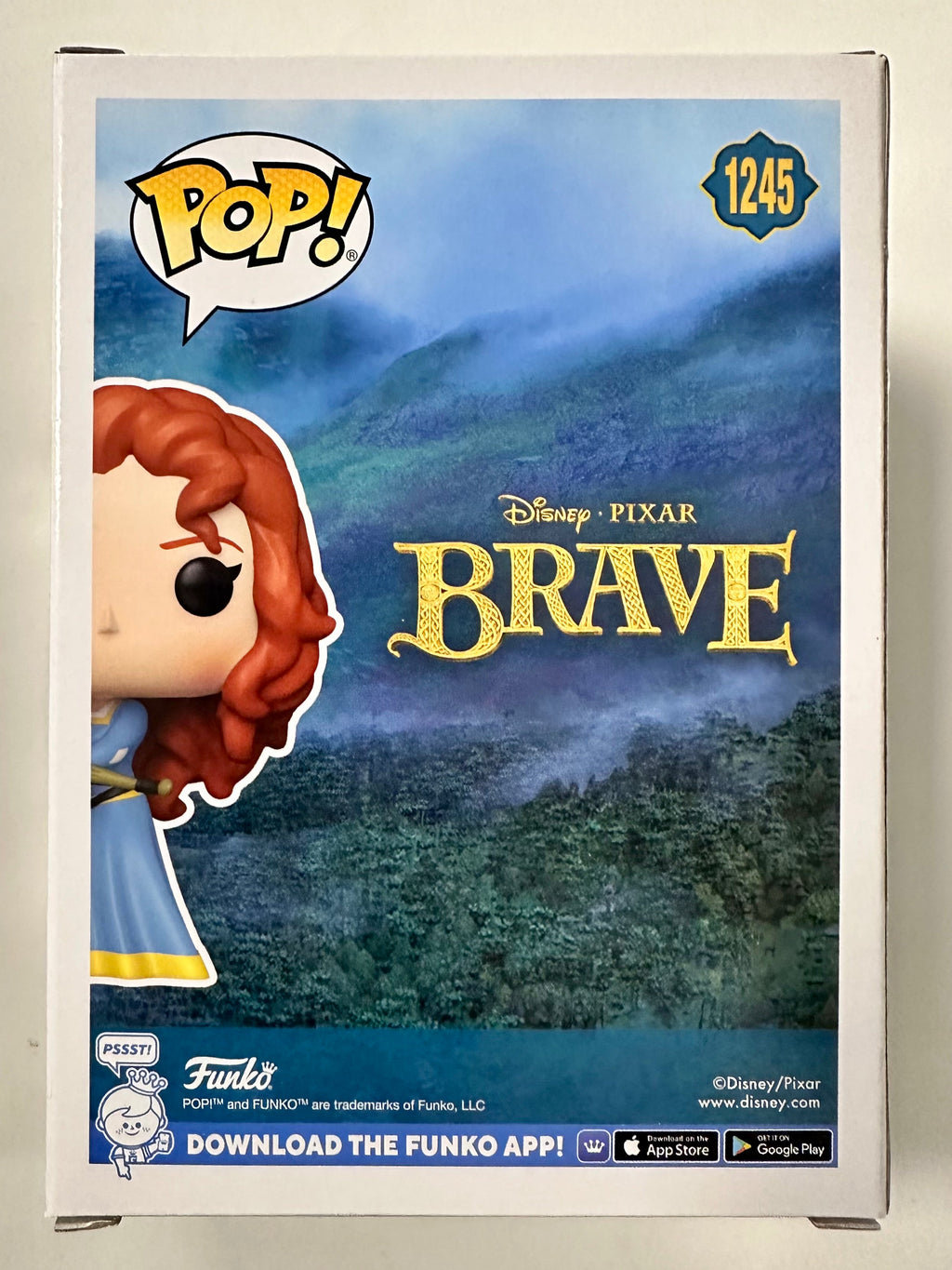 Funko Pop! Disney Celtic Princess Merida #1245 Brave NYCC 2022 Con Exclusive