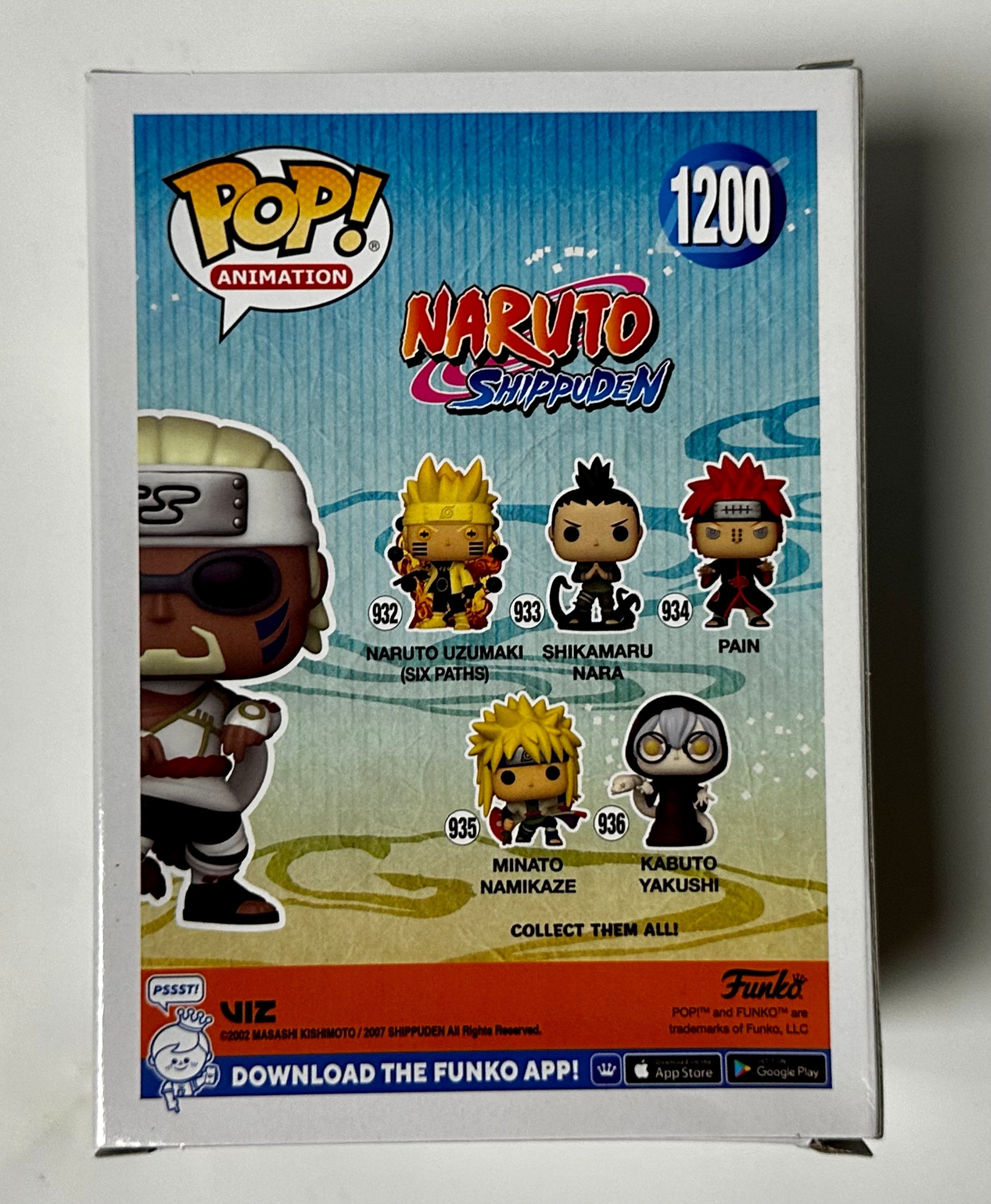 Funko Pop! Animation Killer Bee #1200 Naruto Shippuden 2023 EE Exclusive