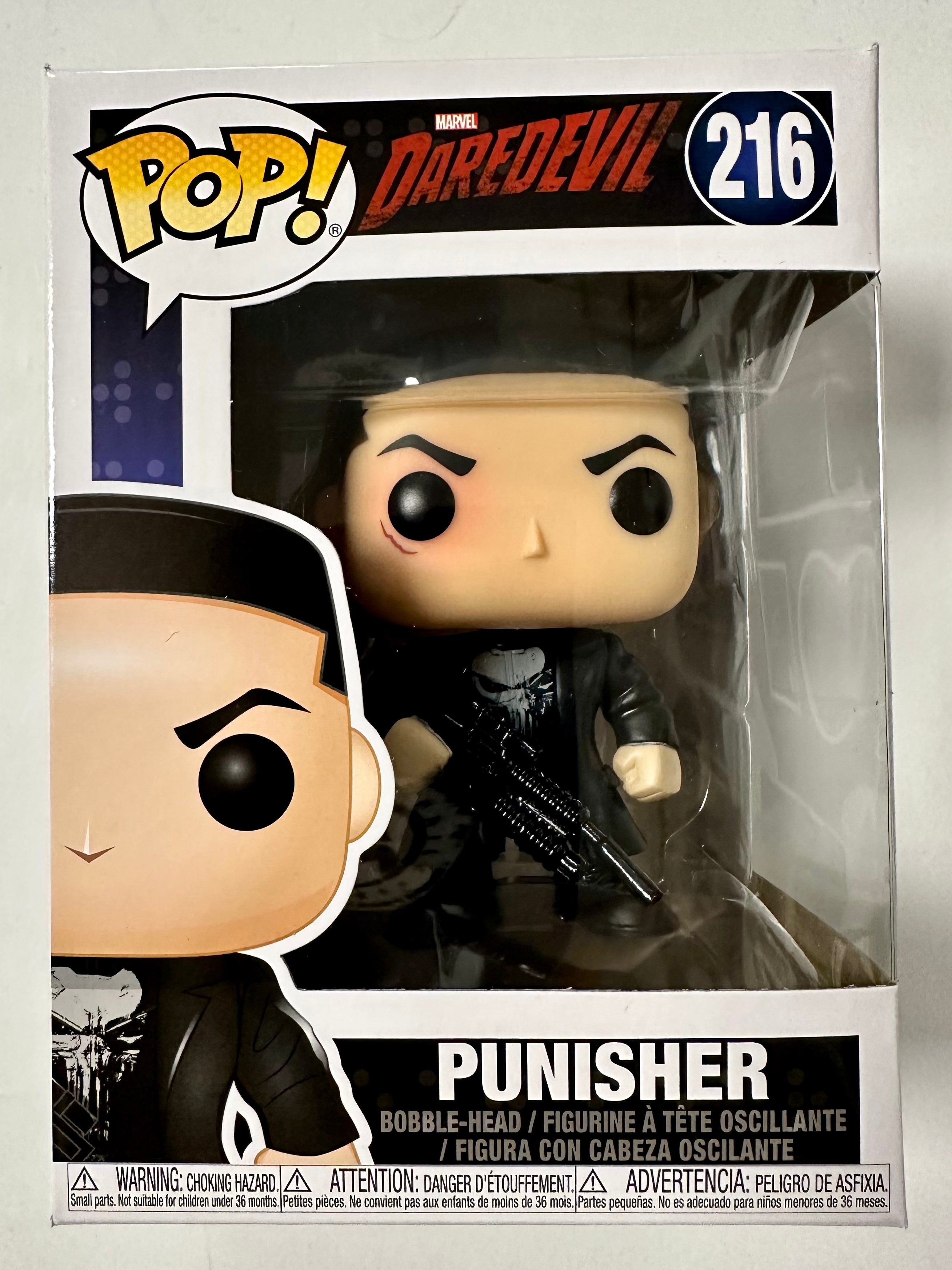 Funko Pop! Marvel Punisher With Black Eye #216 Daredevil 2017 Jon Bernthal