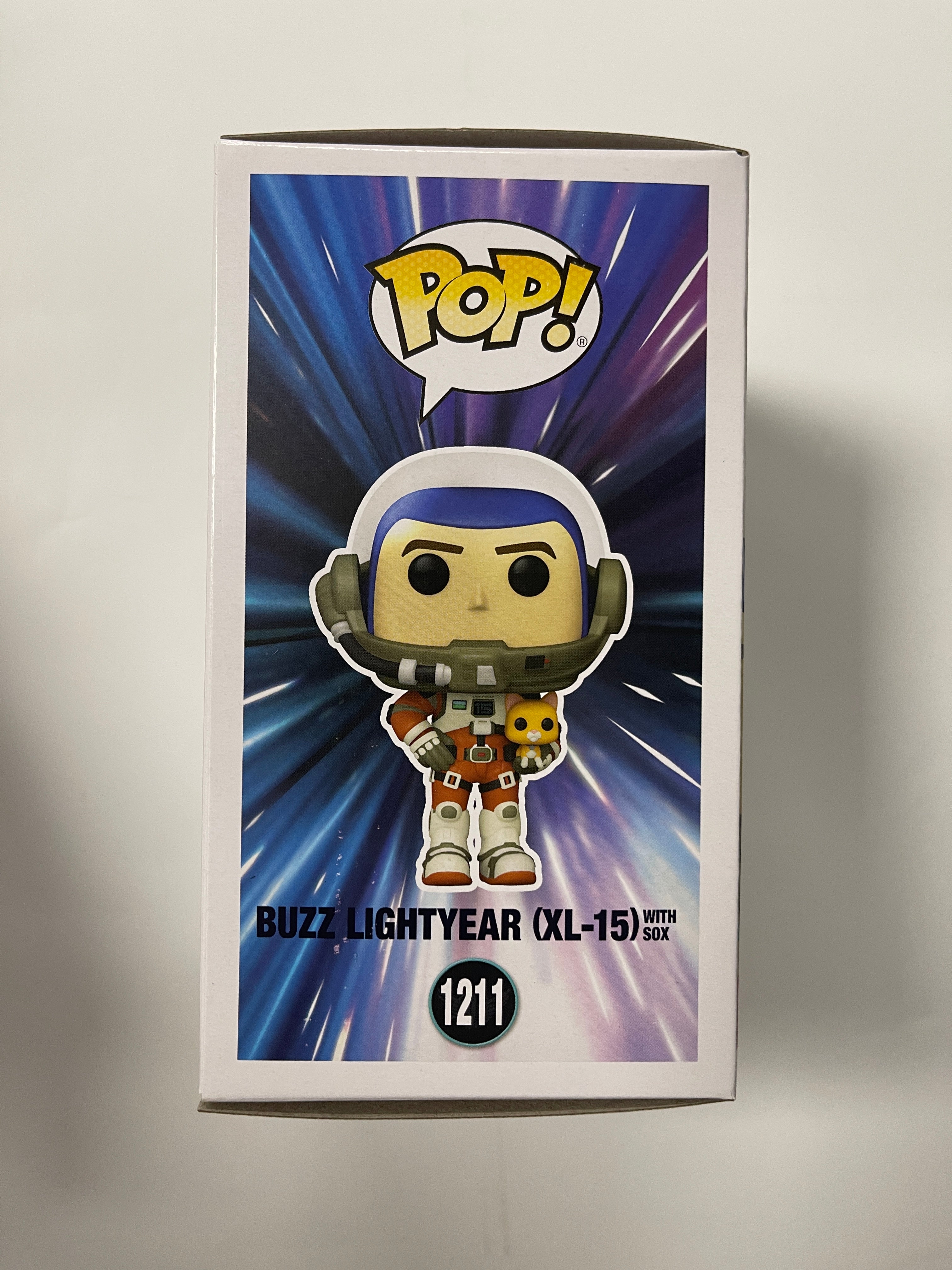 Funko Pop! Disney Buzz Lightyear (XL-15) With Sox #1211 Pixar Lightyear 2022