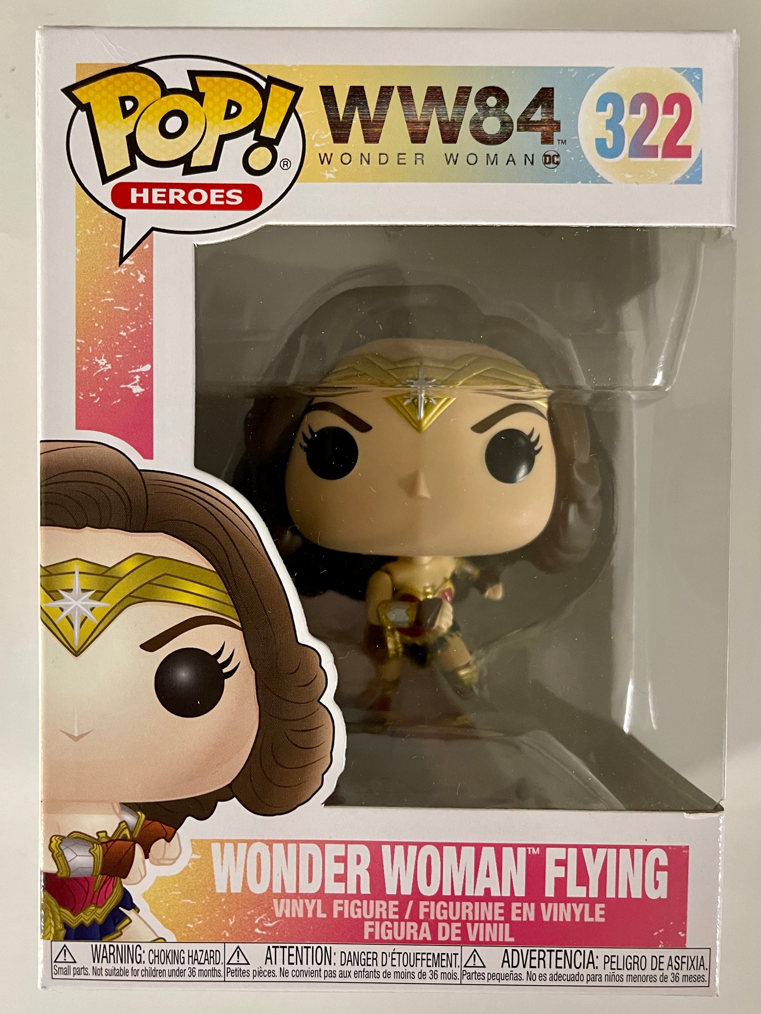 Funko Pop! DC Heroes Wonder Woman Flying #322 WW84 2020