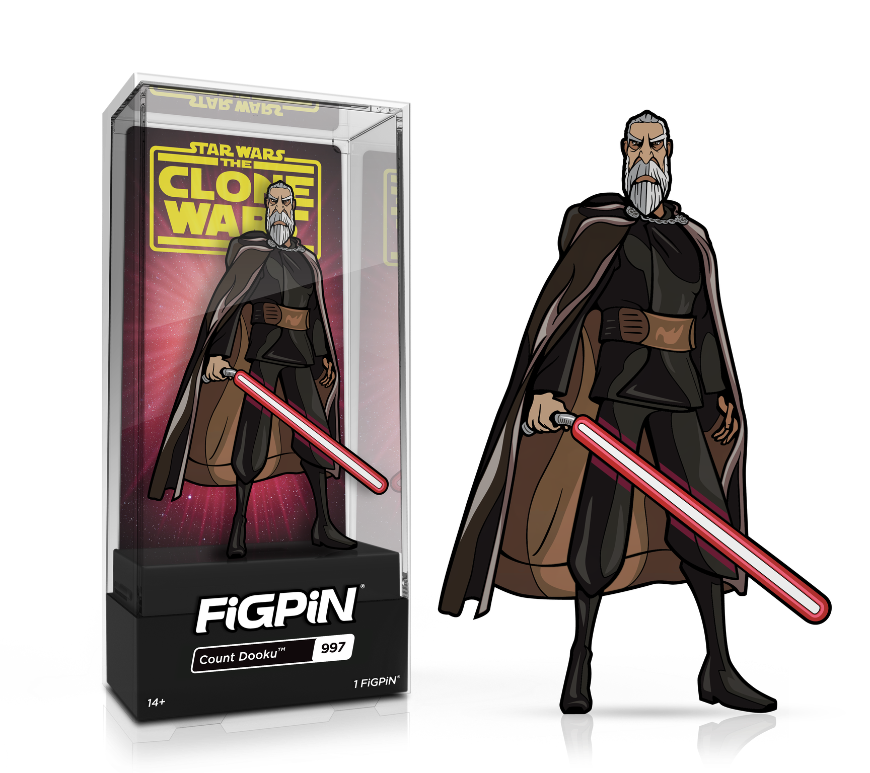 FiGPiN:  Star Wars: The Clone Wars™- Count Dooku™ (997)