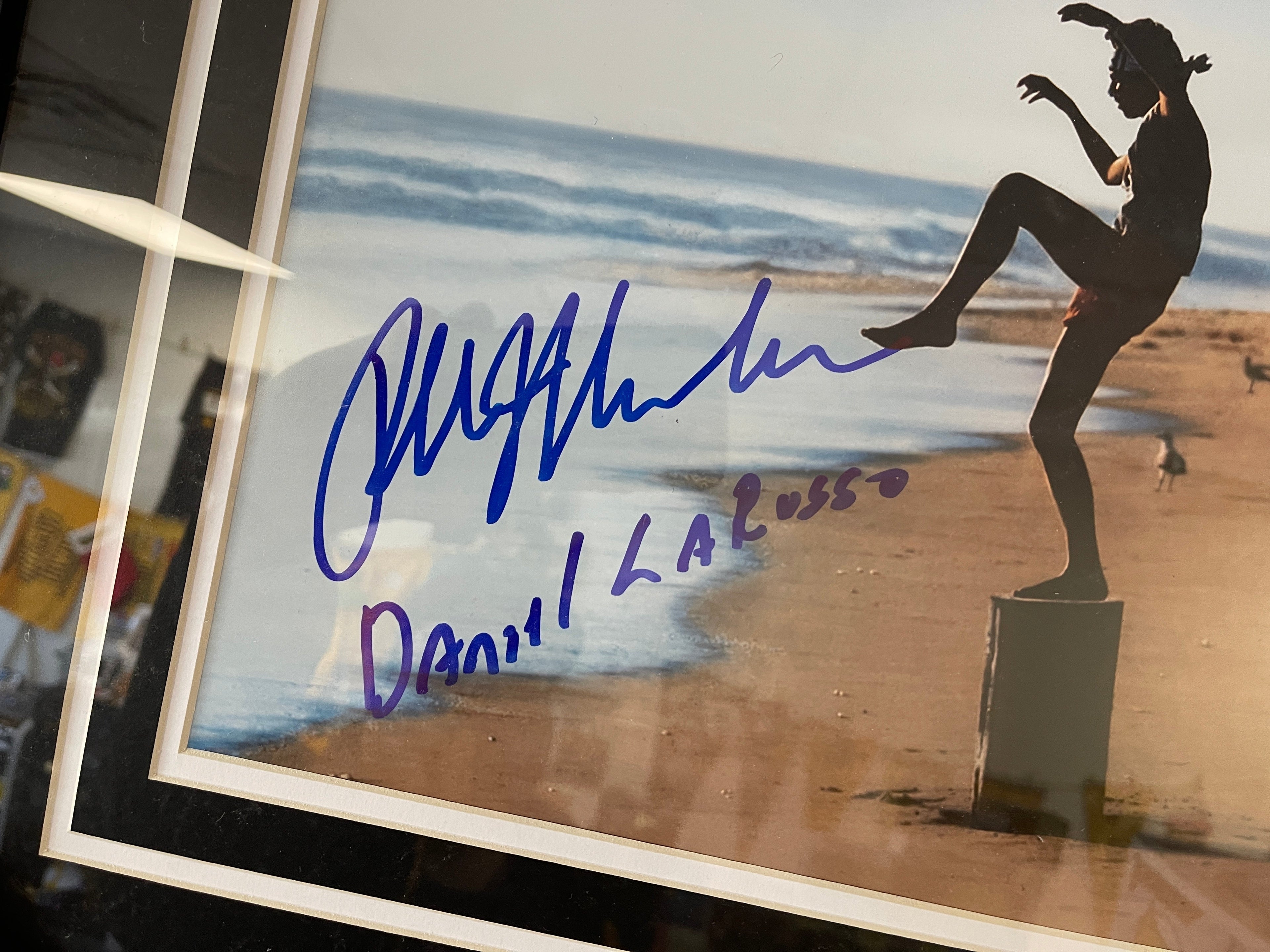 Ralph Macchio Signed & Custom Framed Karate Kid Daniel LaRusso 11x14 Photo W/ JSA COA