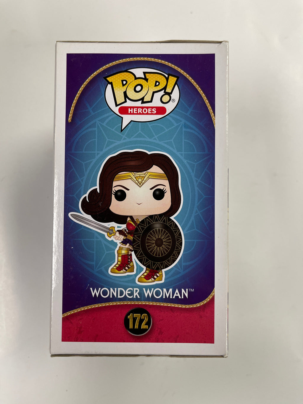 Funko Pop! DC Heroes Wonder Woman With Sword And Shield #172 DCEU 2017