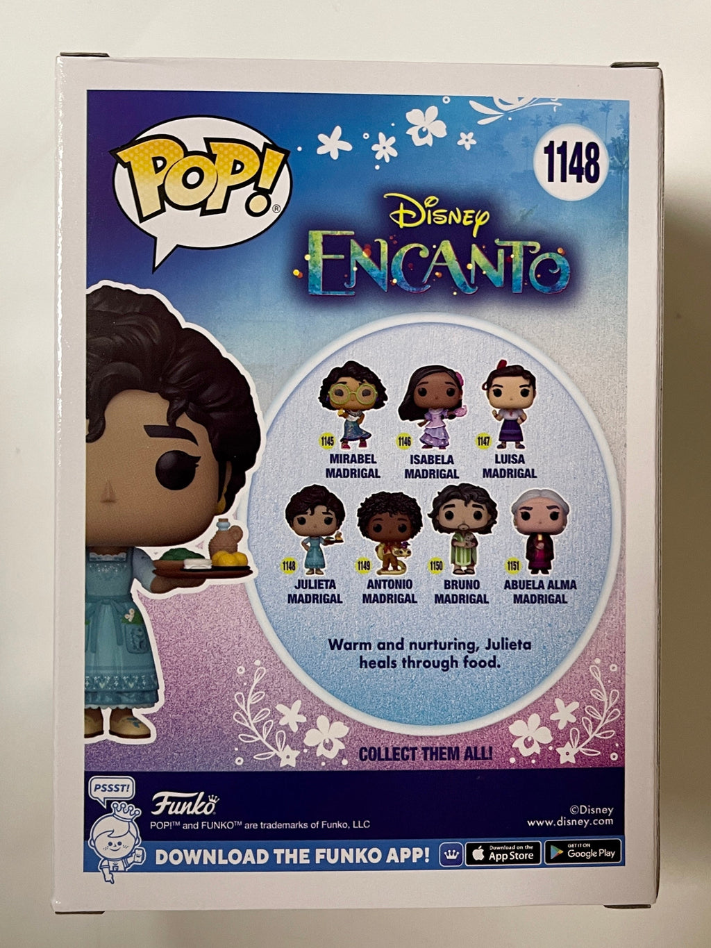 Funko Pop! Disney Julieta Madrigal #1148 Pixar Encanto 2021 Healing Food