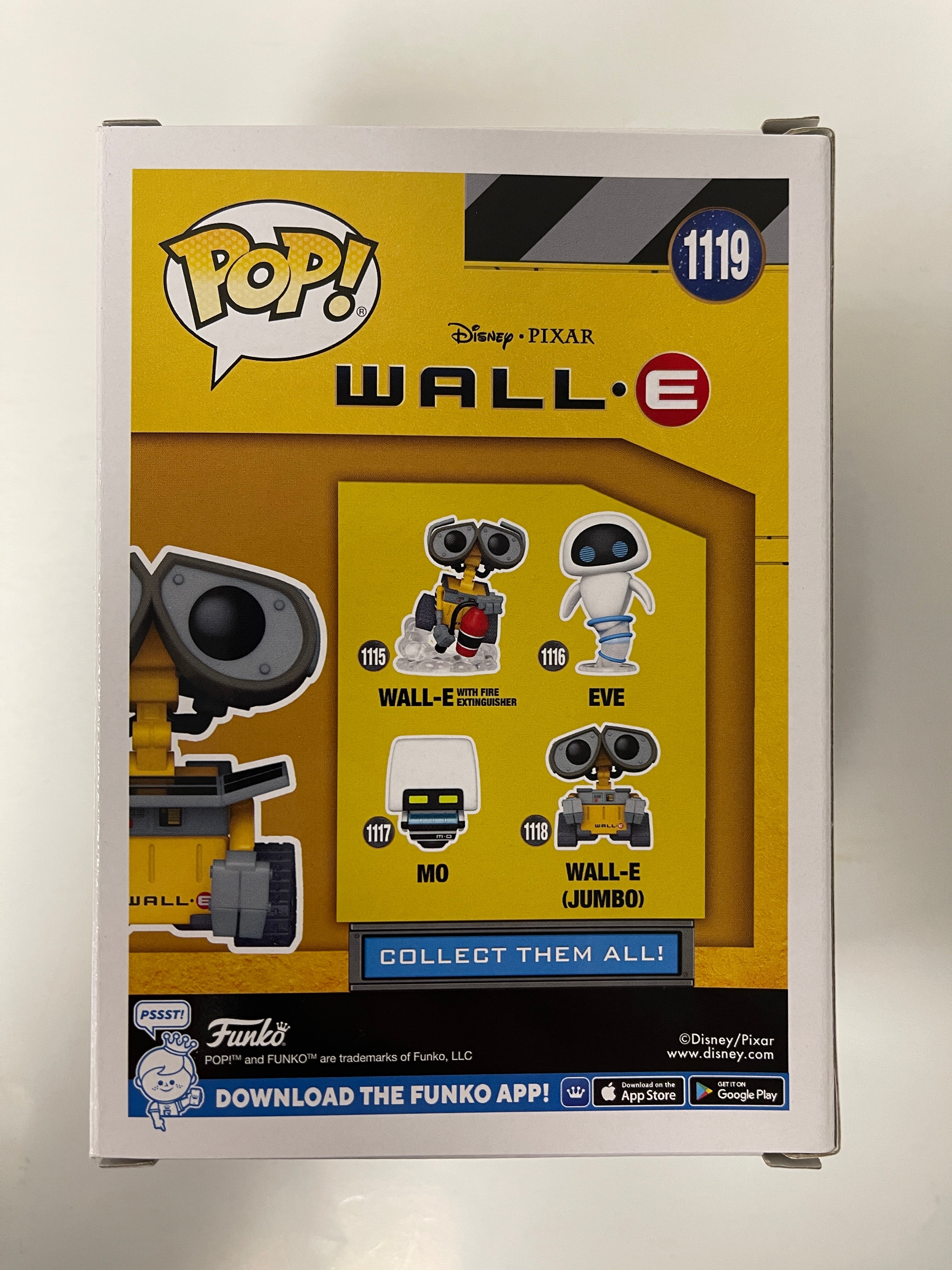 Funko Pop! Disney Charging Wall-E #1119 Pixar Specialty Series 2021 Exclusive