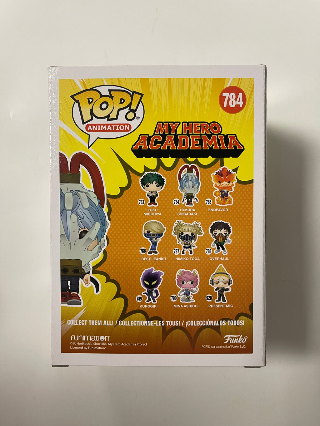 Funko Pop! Animation Tomura Shigaraki #784 My Hero Academia Villain 2020