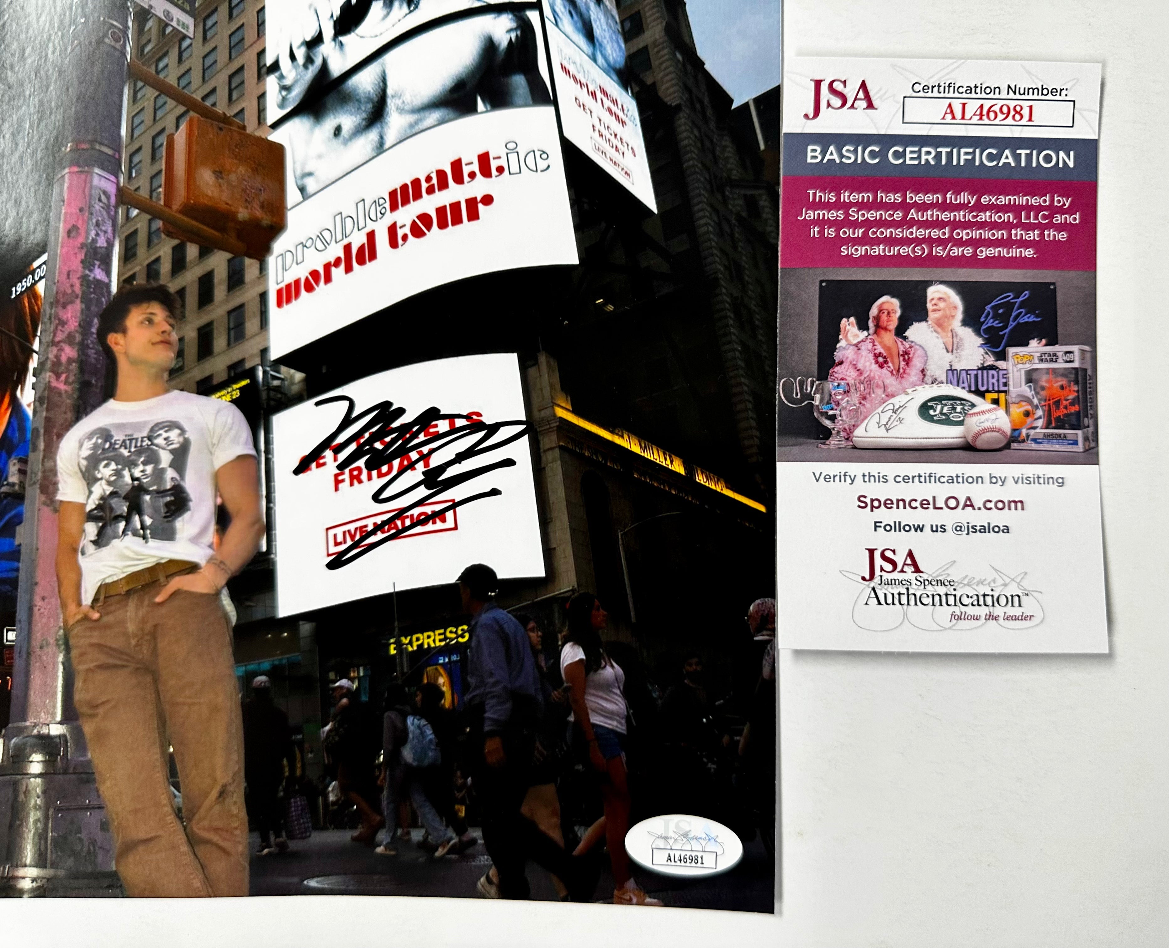 Stand Up Comedian Matt Rife Signed Glossy 8x10 Photo With PSA COA Wild N Out