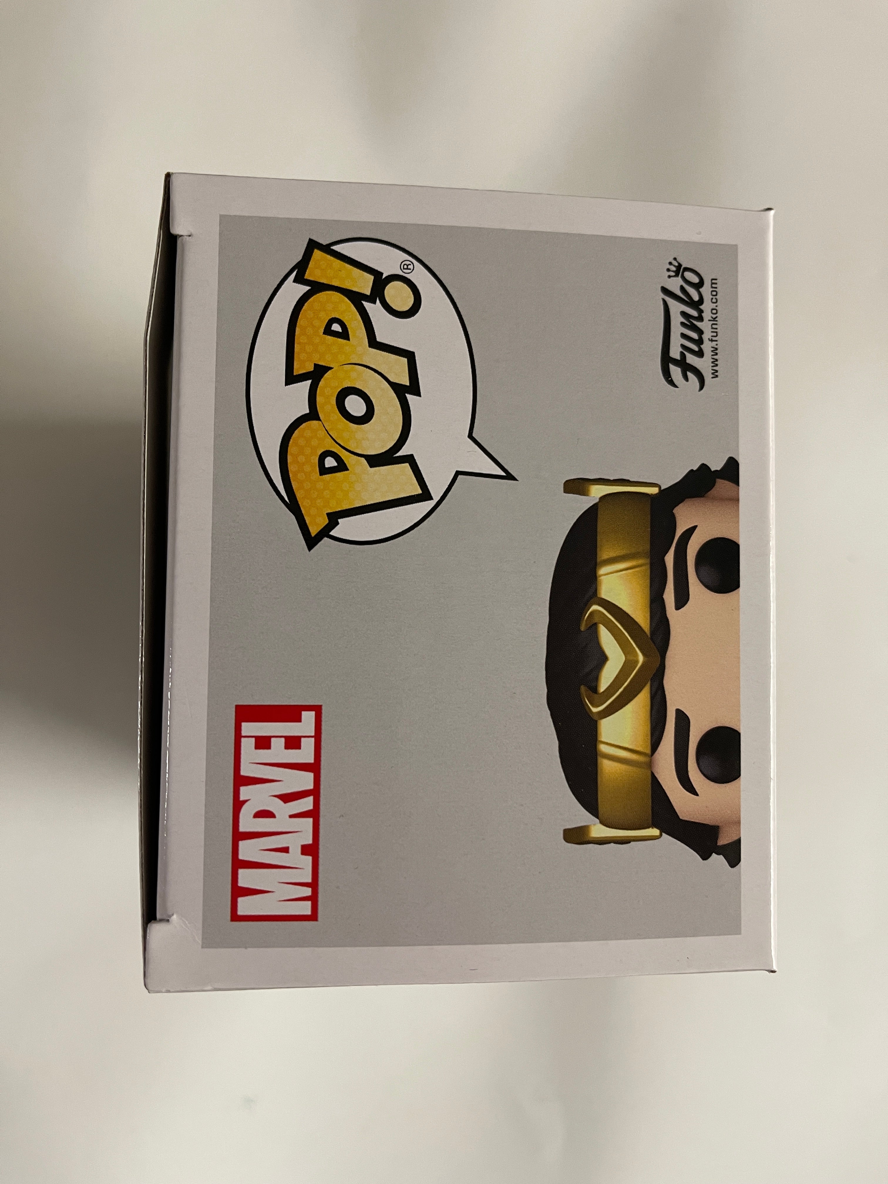 Funko Pop! Marvel Metallic Kid Loki W/ Alligator Loki #900 Funko Shop Exclusive