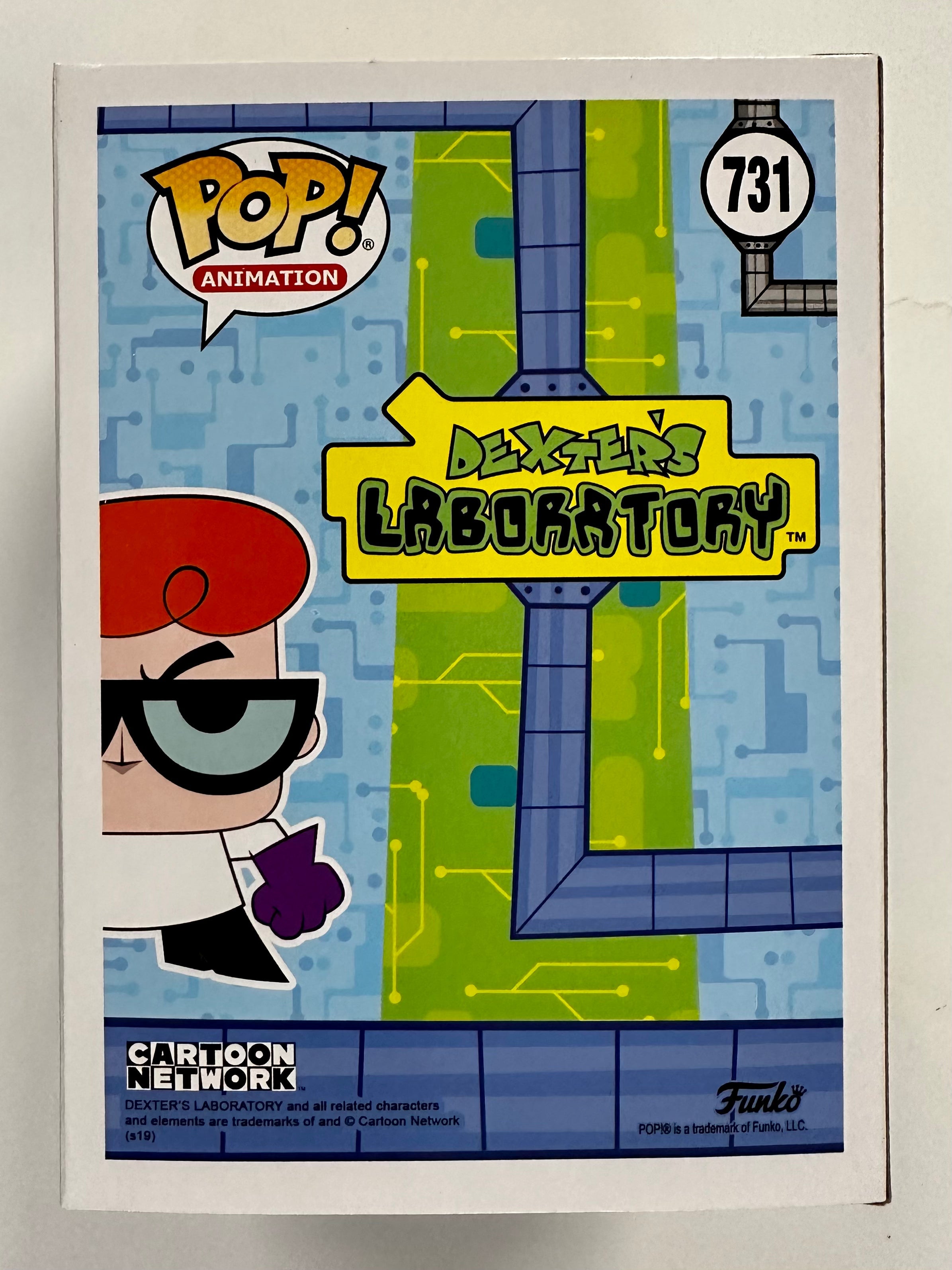Funko Pop! Animation Dexter #731 Dexter's Laboratory Shop Exclusive Cartoon Network NW