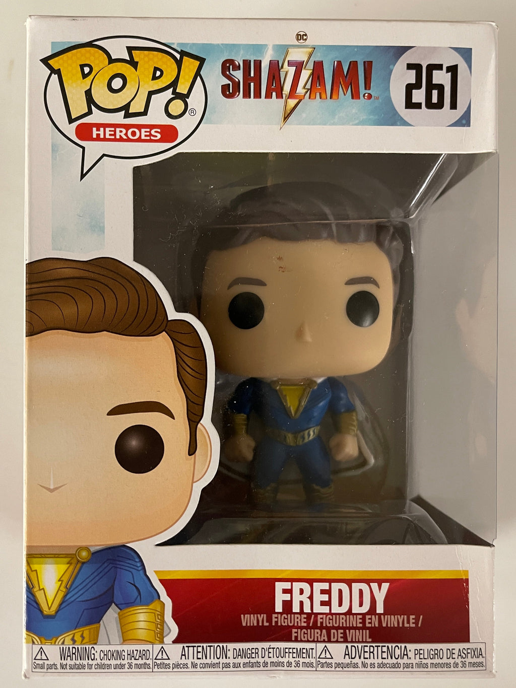 Funko Pop! Heroes Freddy #261 Shazam DC Super Heroes 2019 Vaulted