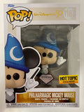 Funko Pop! Disney Diamond Philharmonic Mickey Mouse #1167 Hot Topic Exclusive