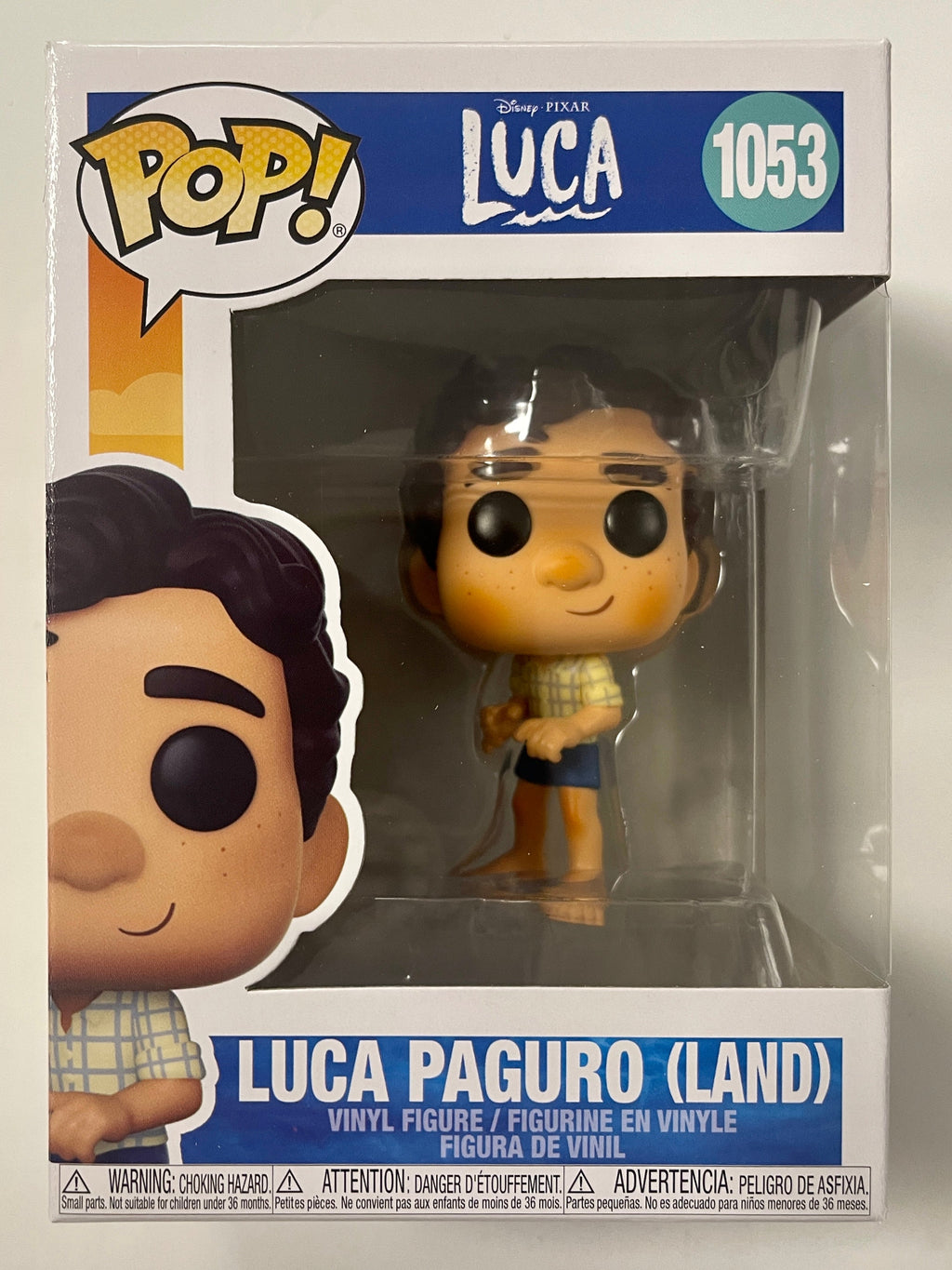 Funko Pop! Disney Luca Paguro (Land) #1053 Pixar Luca 2021 Italy Vespa