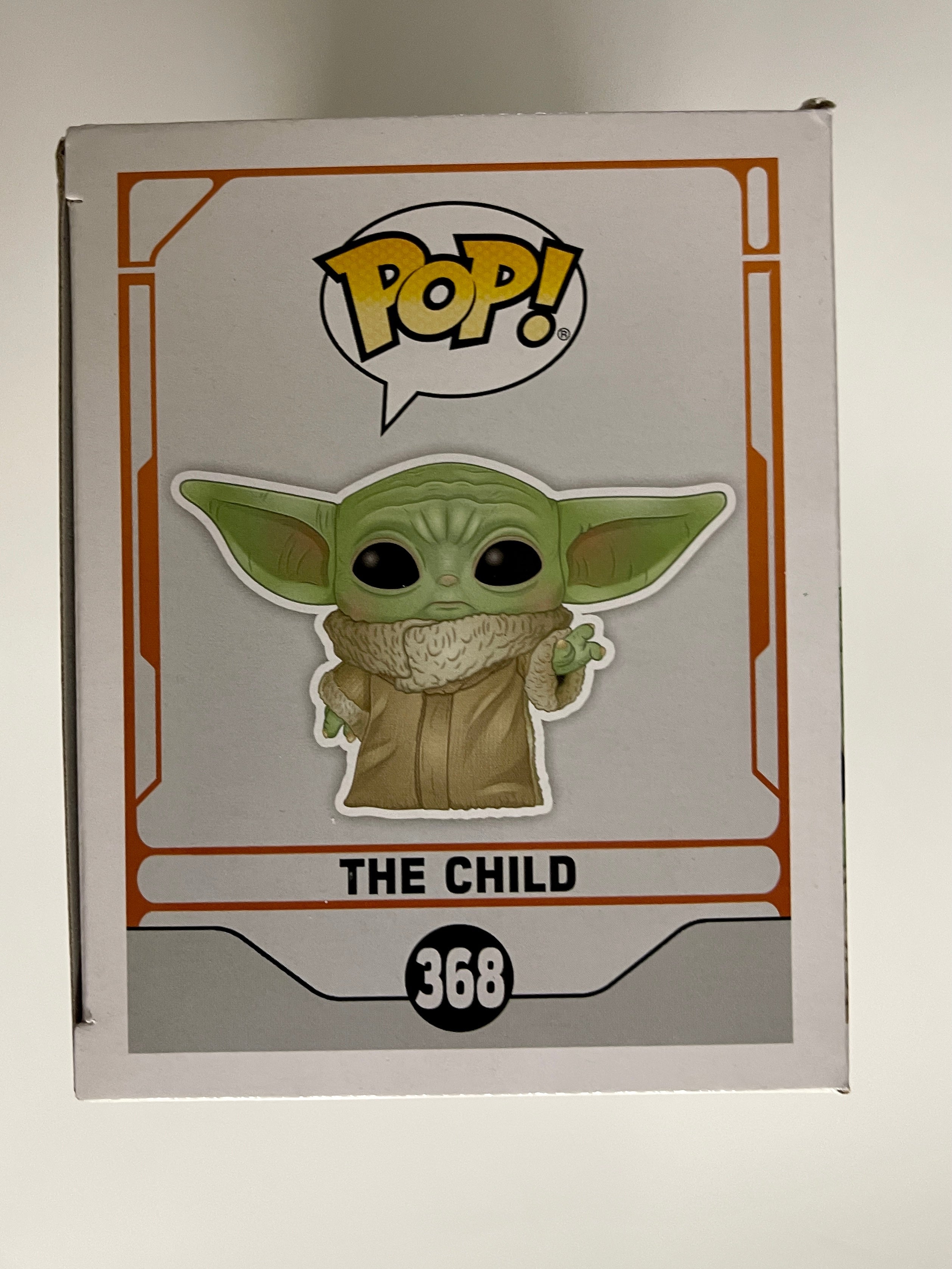 Funko Pop! Star Wars The Child #368 Mandalorian Baby Yoda Grogu Box Damage
